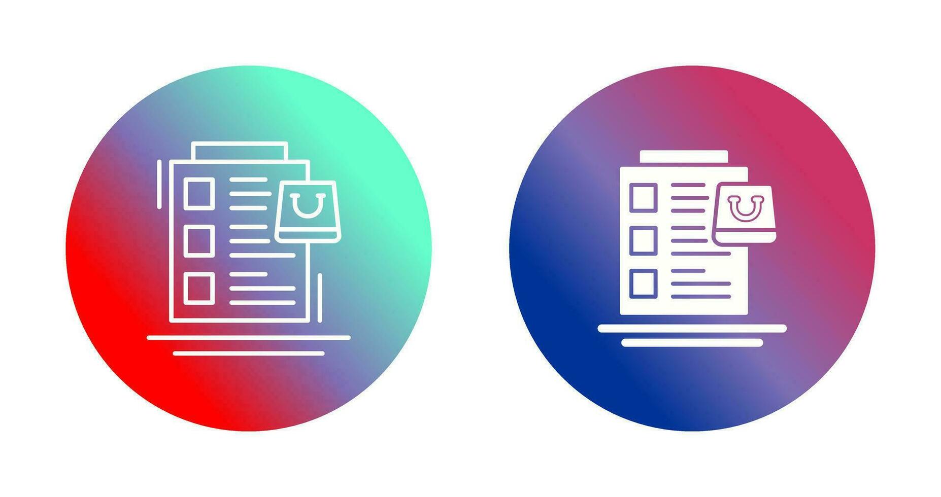 Wish List Vector Icon