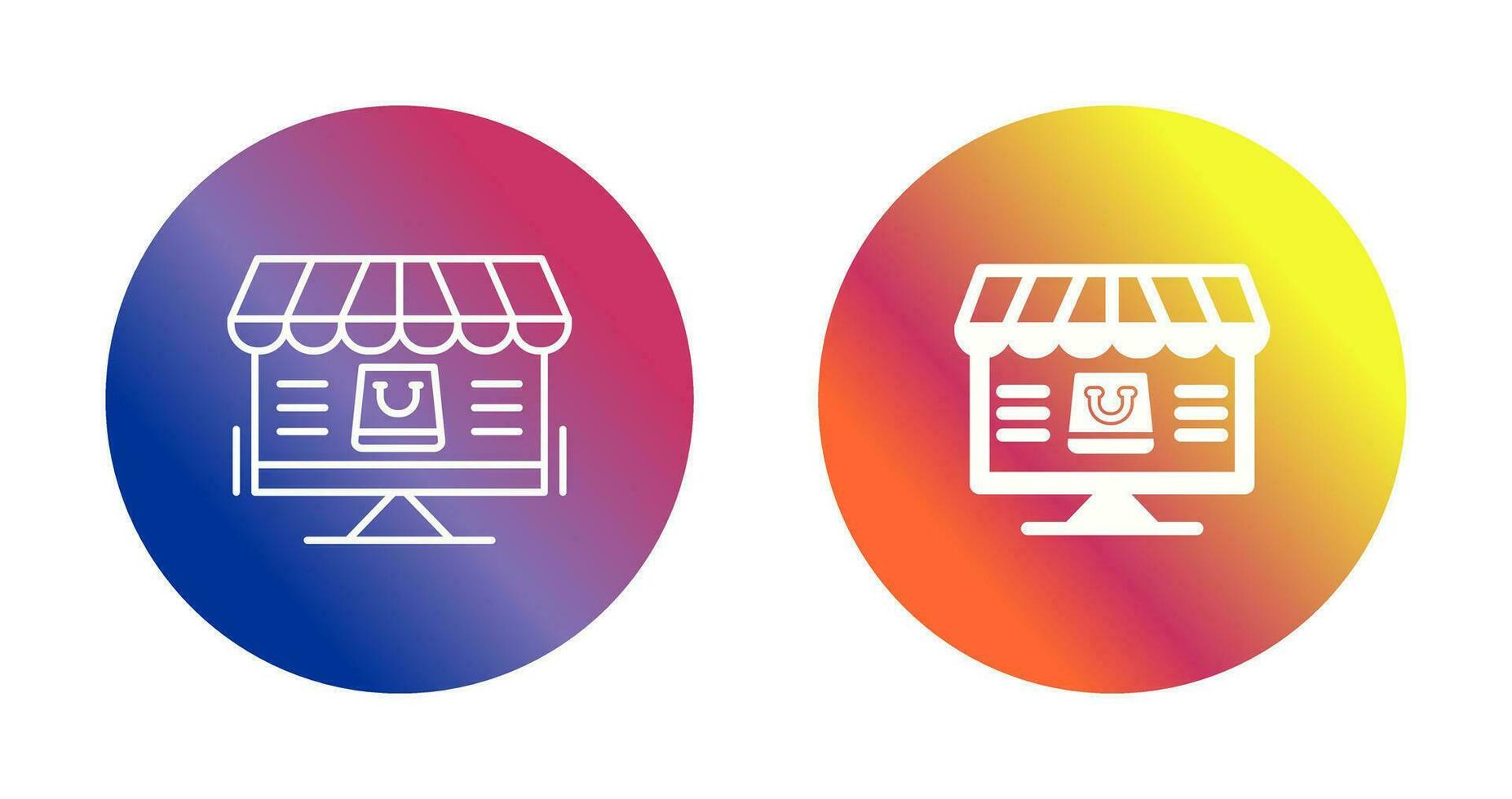 Online Shopping Vector Icon