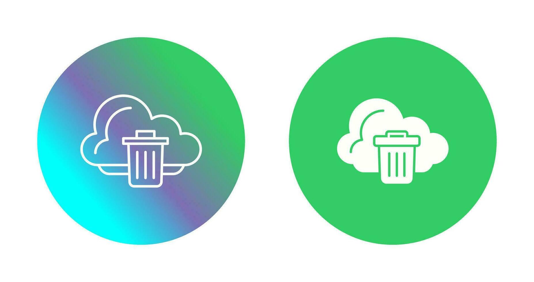 icono de vector de basura