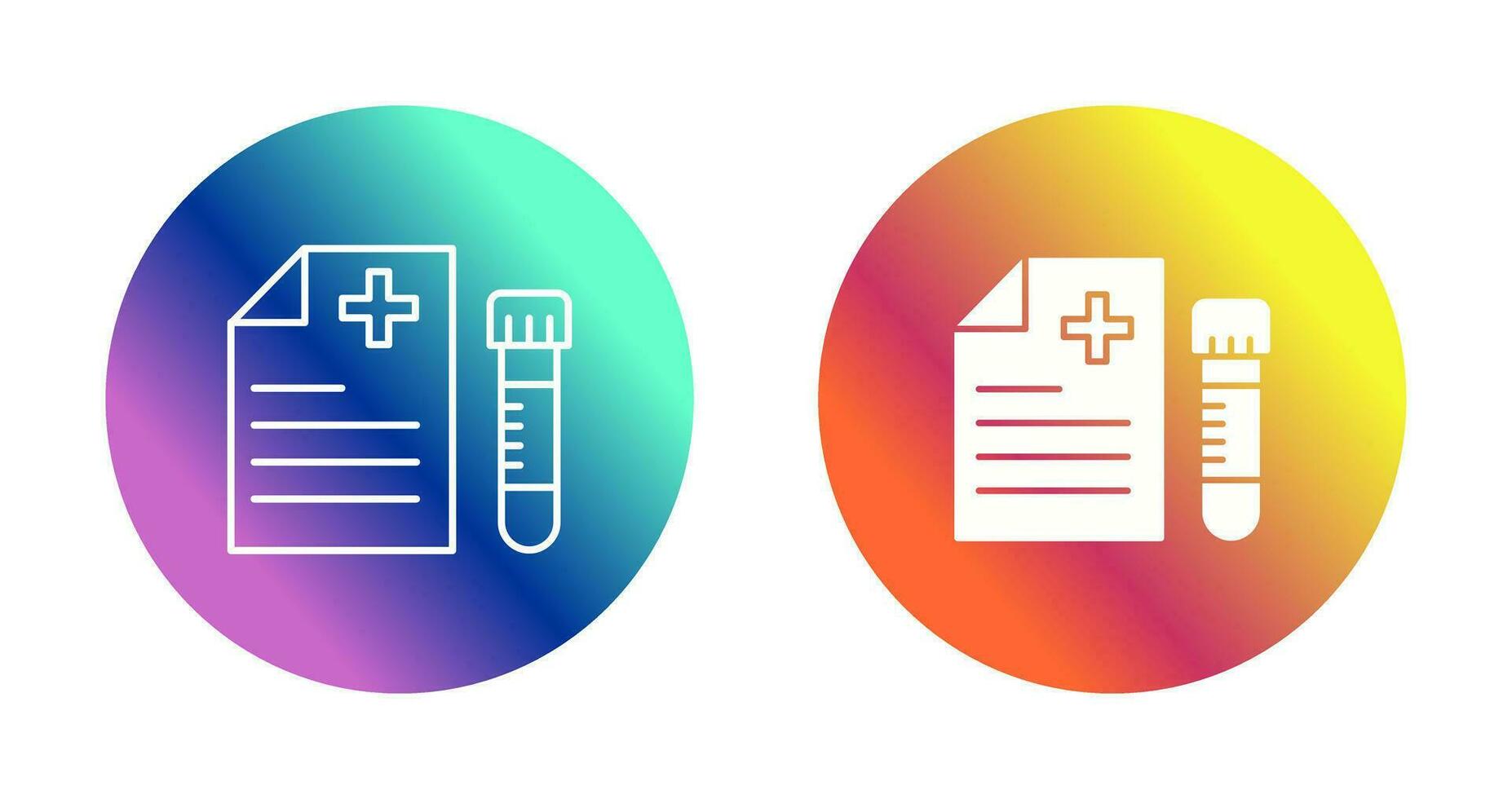 Blood Test Vector Icon