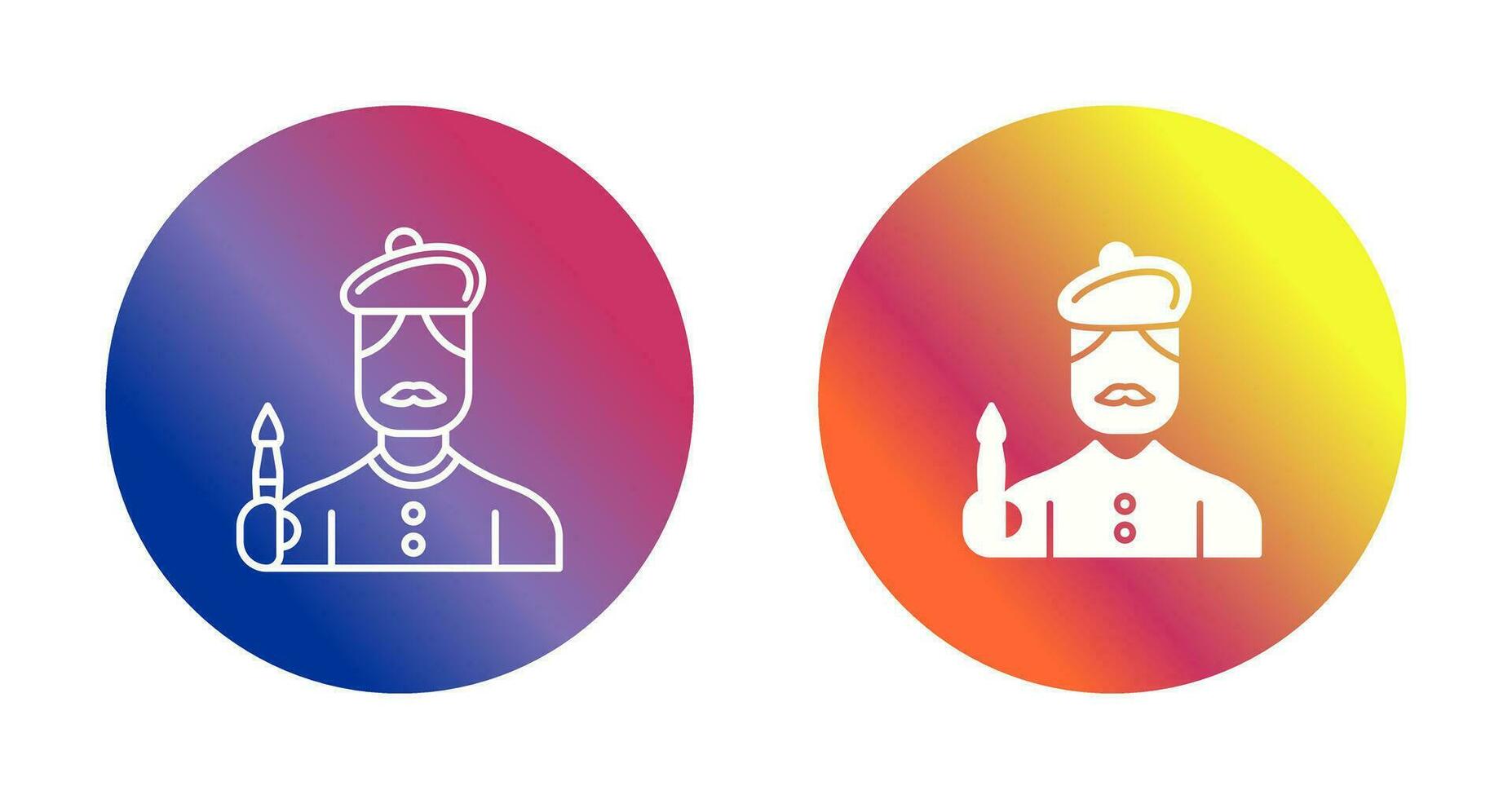 Artist Vector Icon