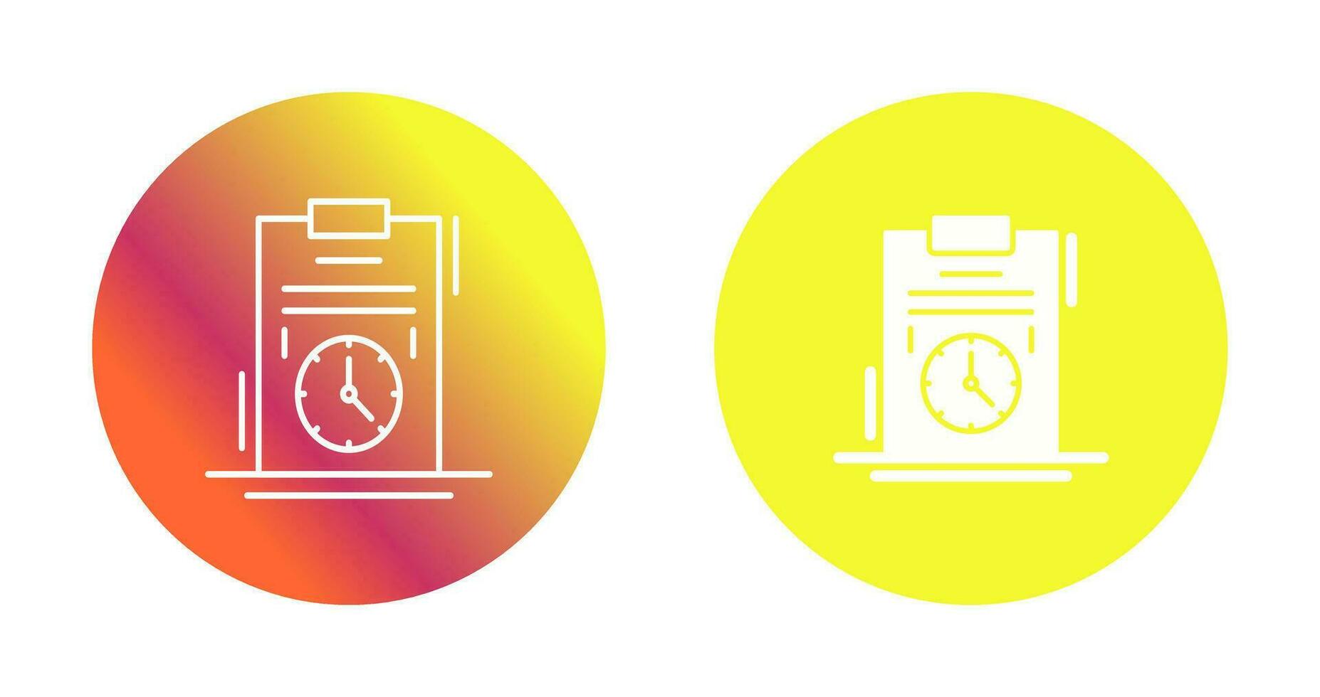 Time Management Vector Icon