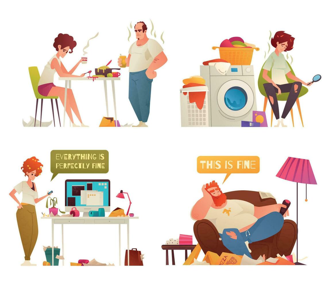 Dirty People Composition vector