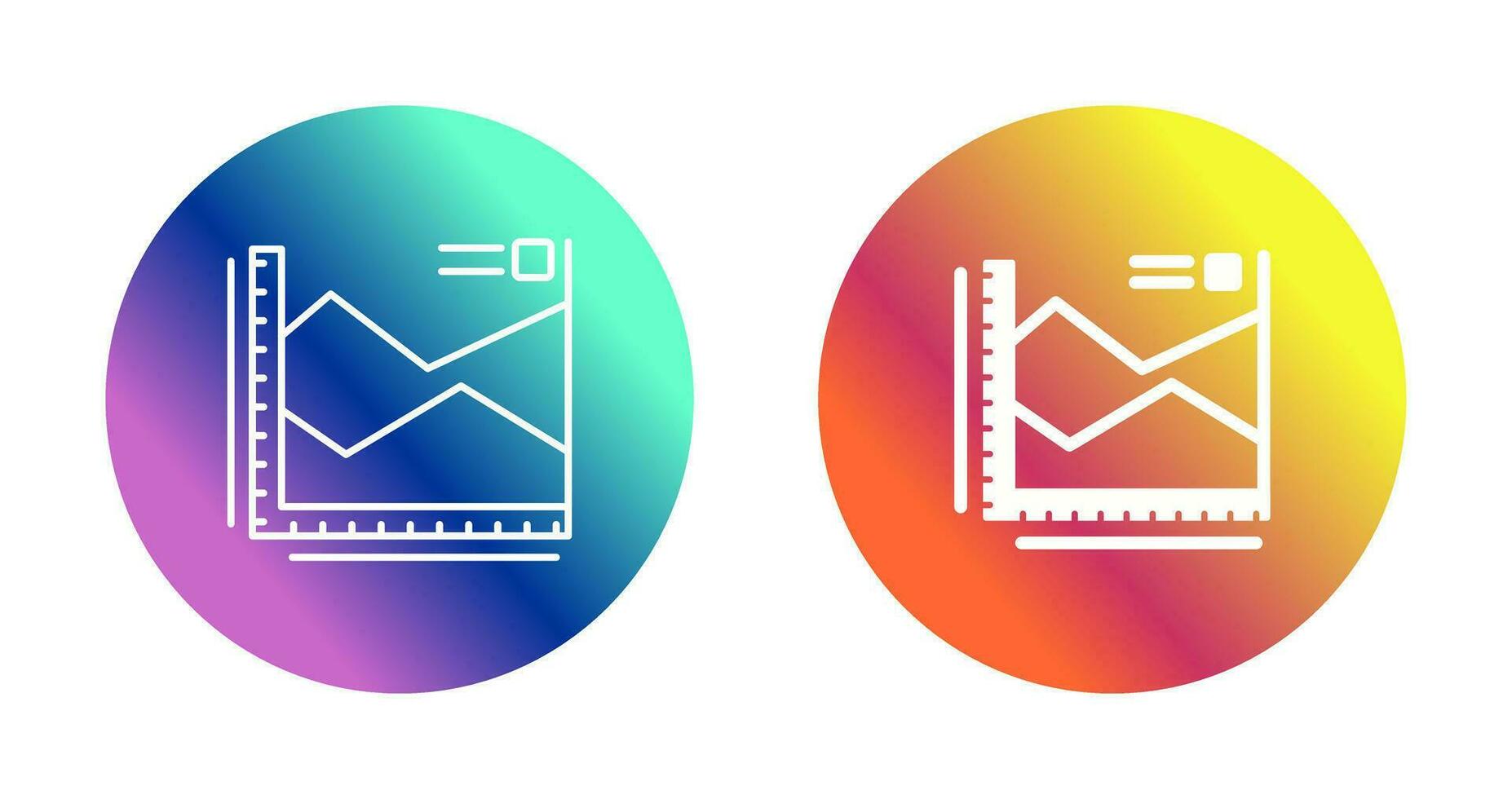 Spline Chart Vector Icon