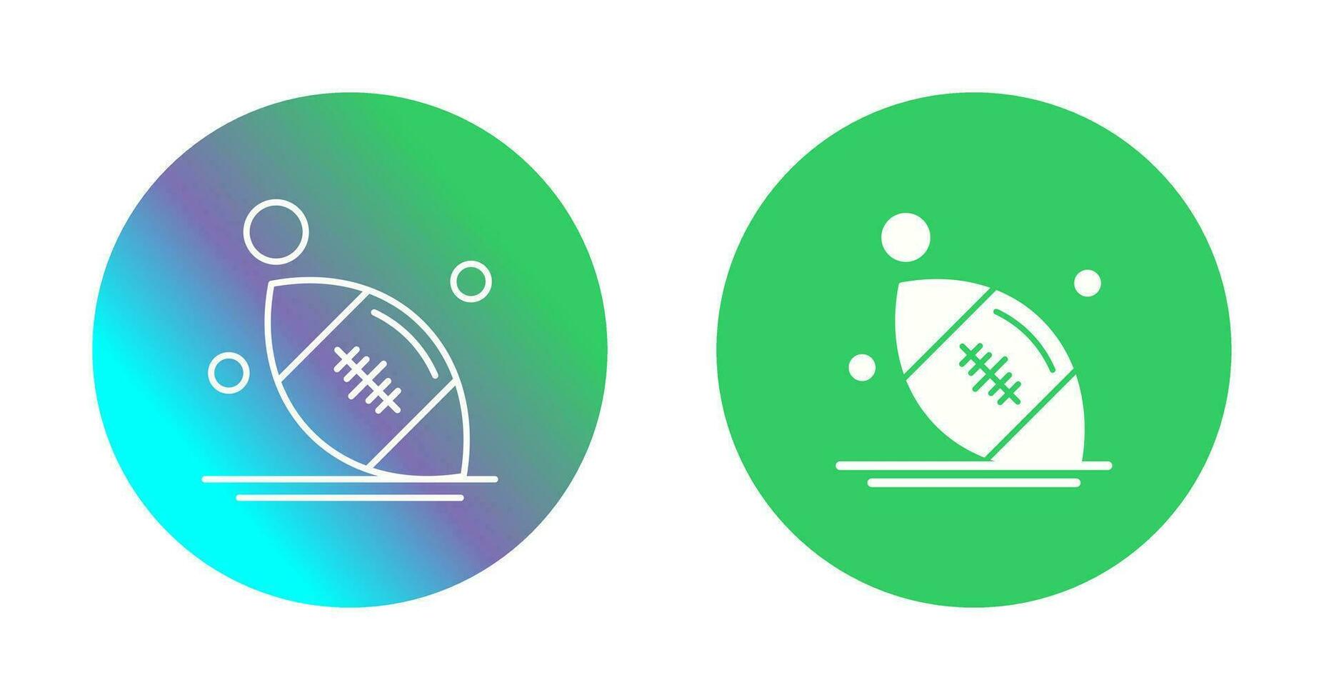 Rugby Vector Icon