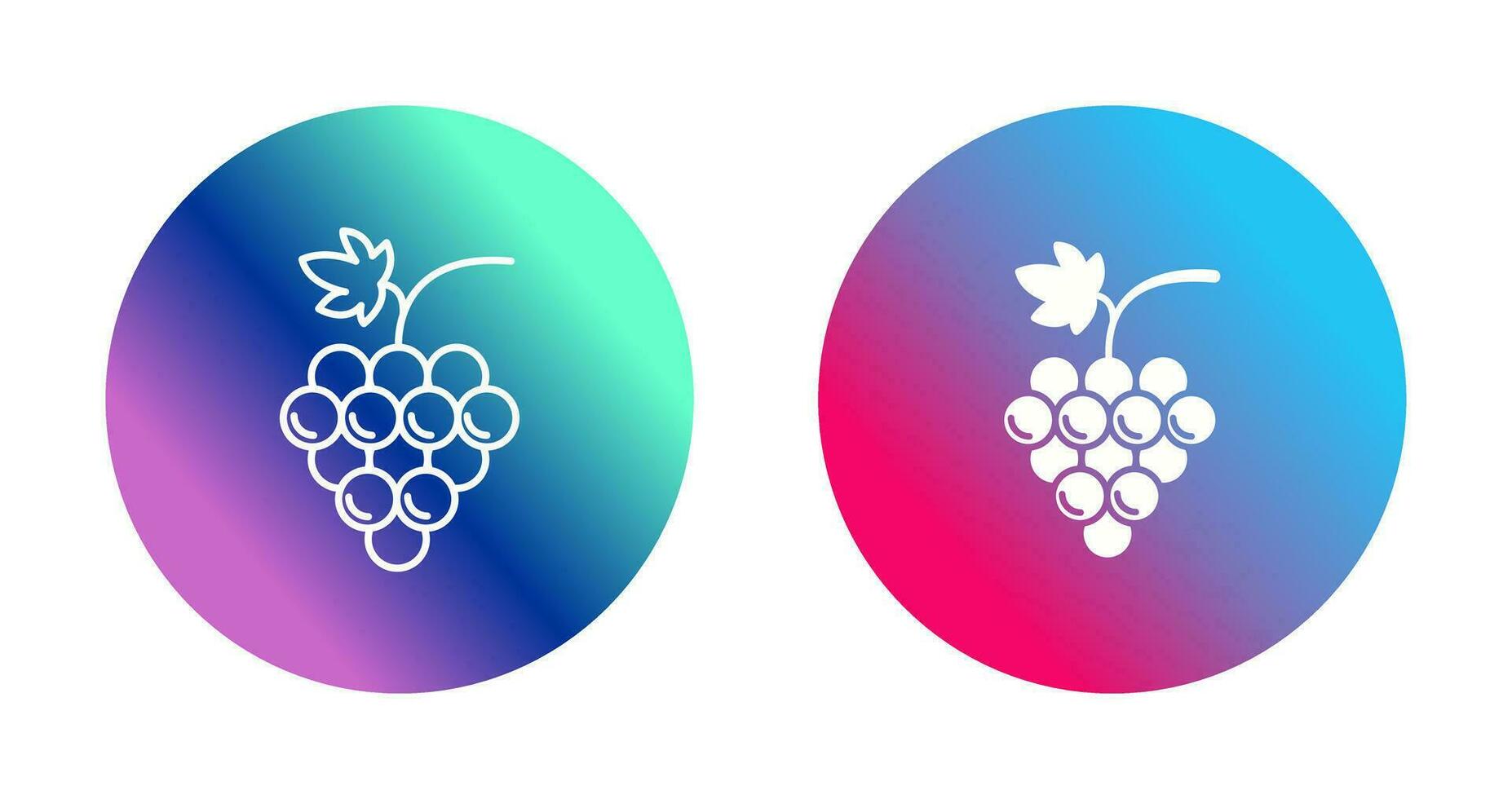 Grapes Vector Icon