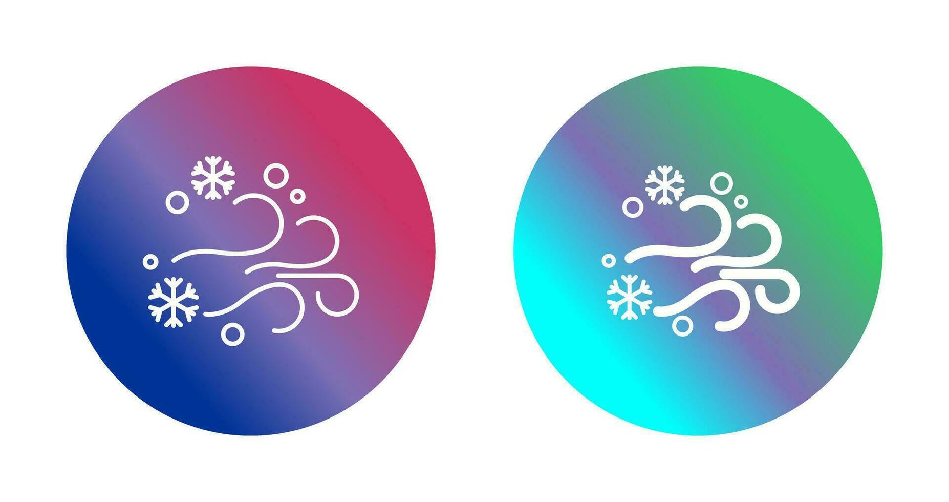 Blizzard Vector Icon