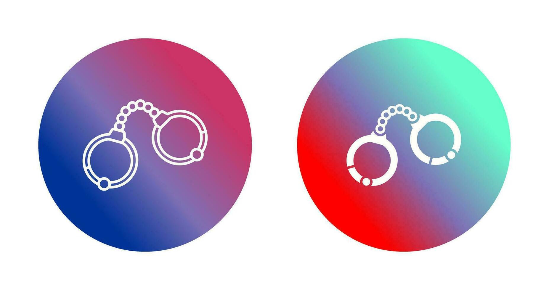 Handcuffs Vector Icon