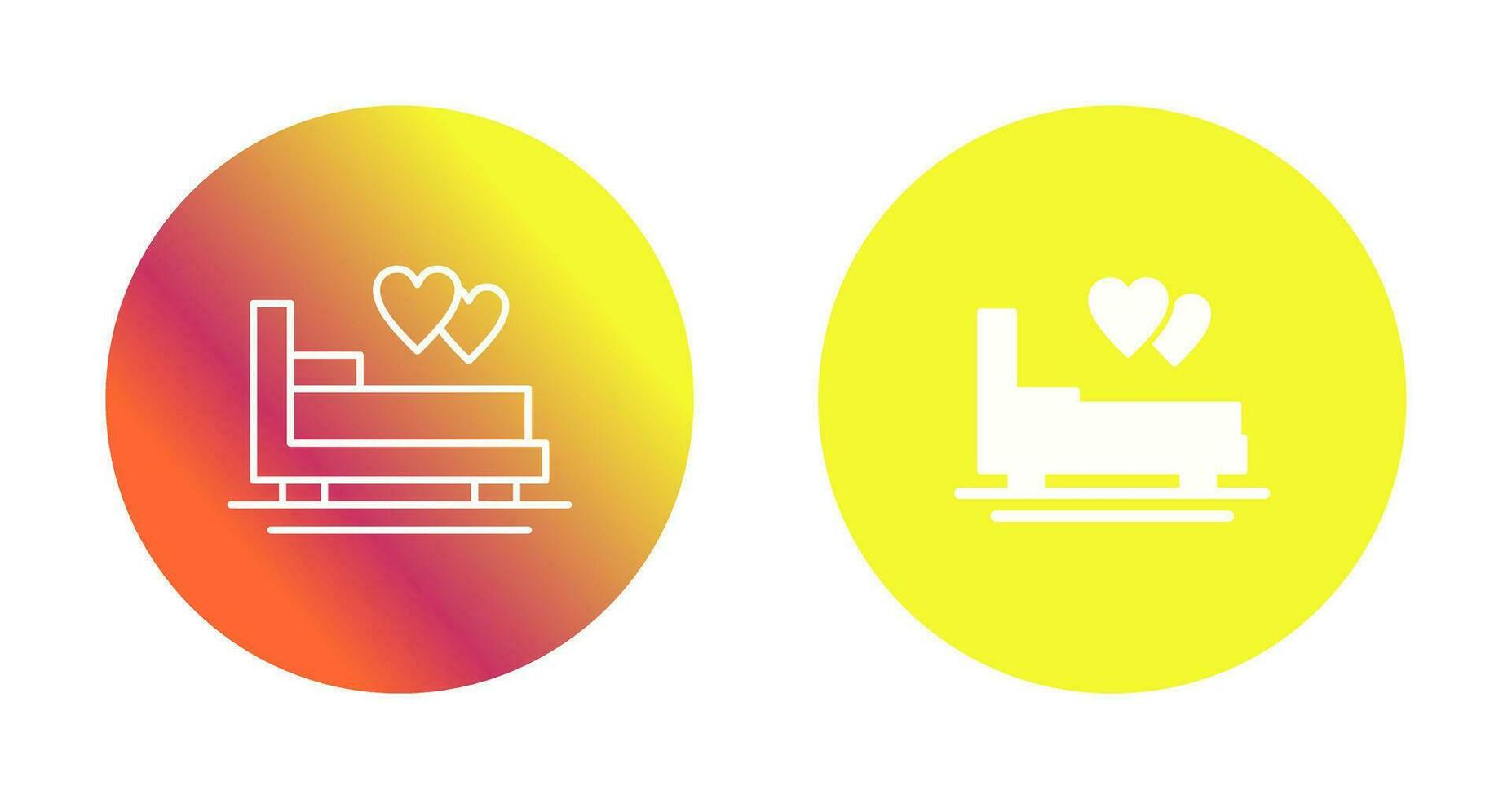 Honeymoon Vector Icon