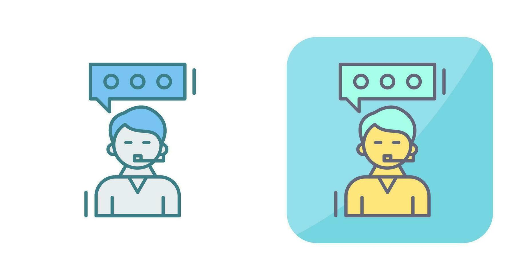 Client Service Vector Icon