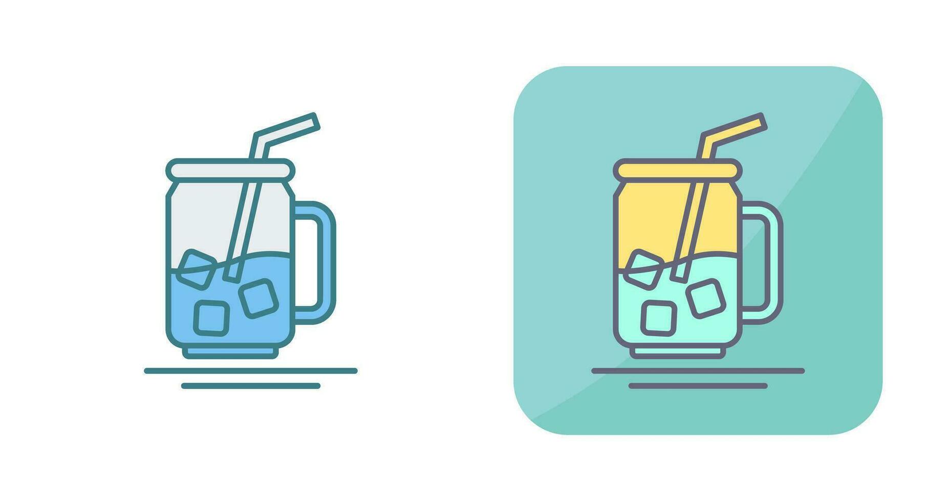 Iced Tea Vector Icon