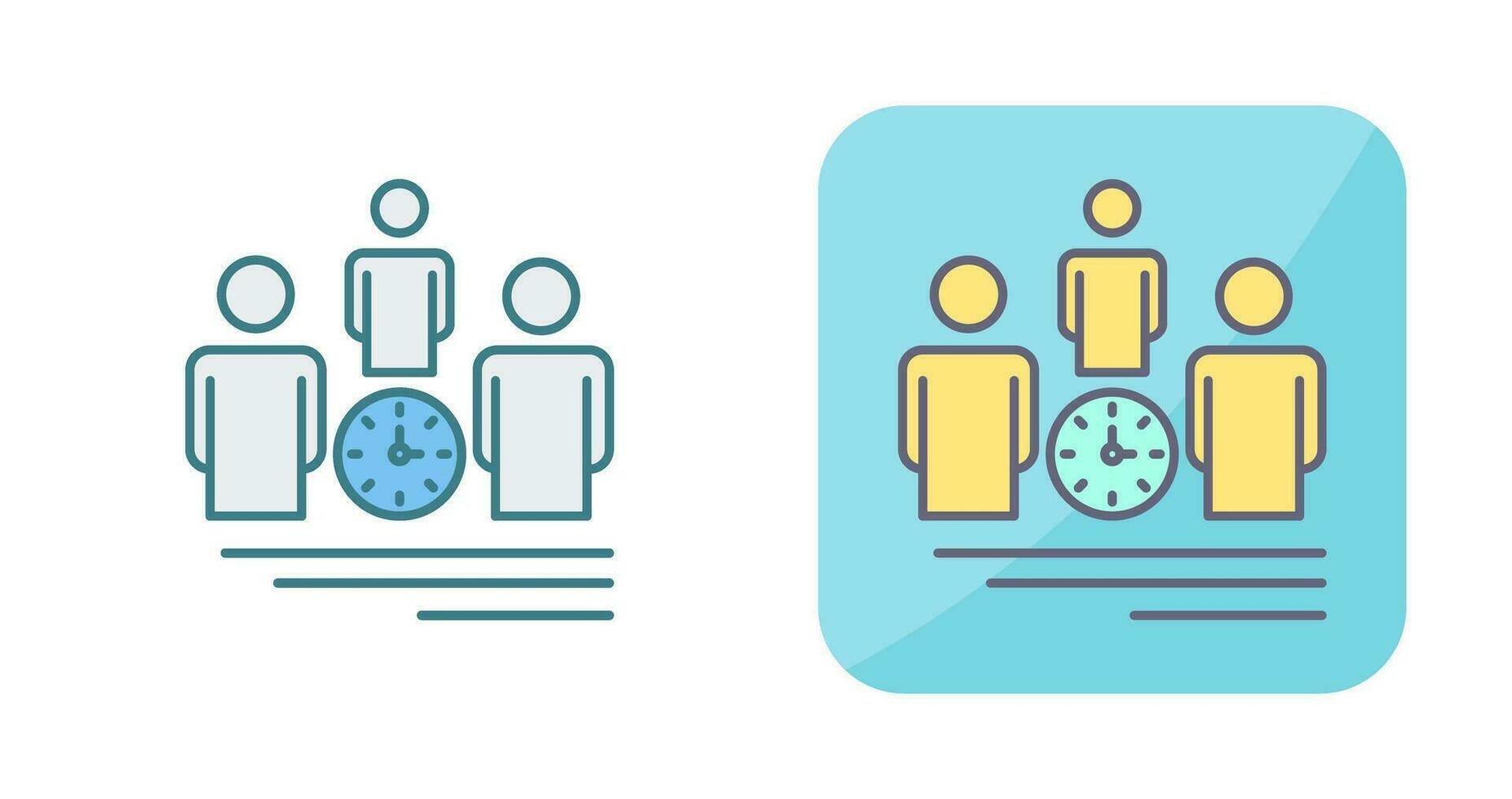Team Management Vector Icon