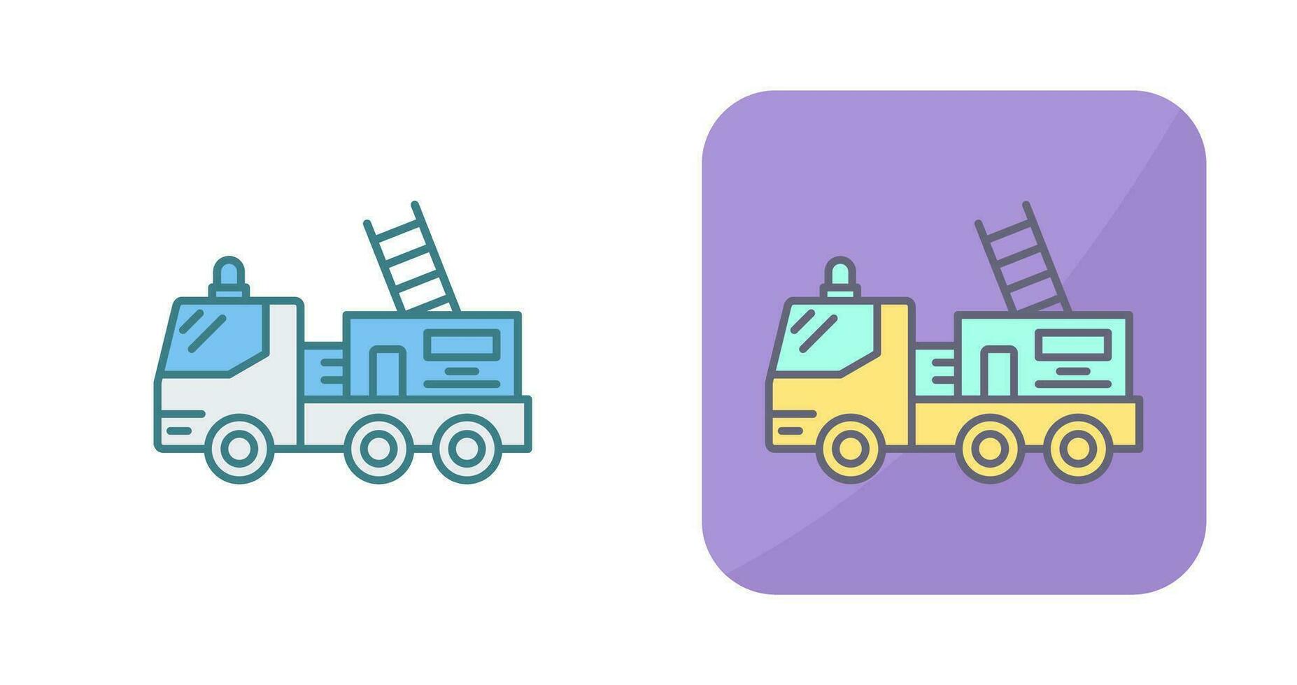 Fire Truck Vector Icon