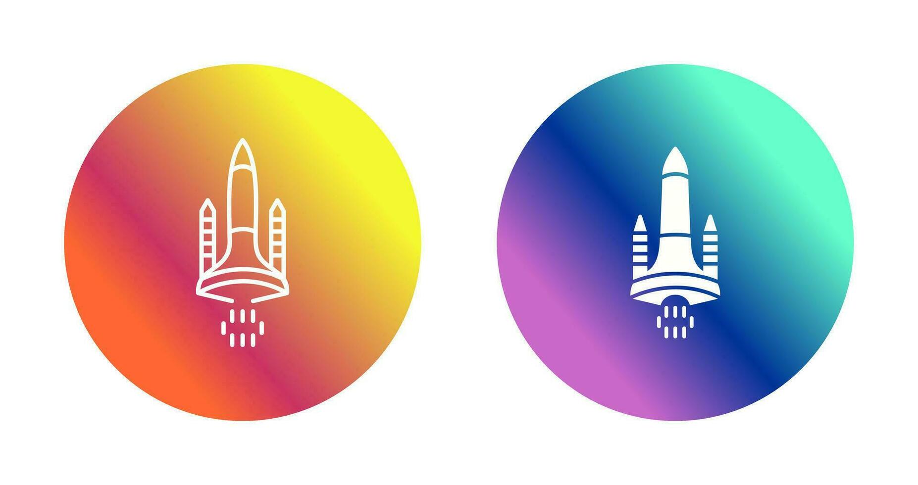 Space Shuttle Vector Icon