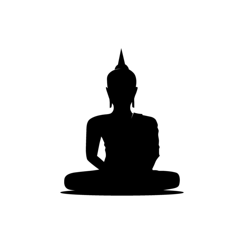 budha vector logo