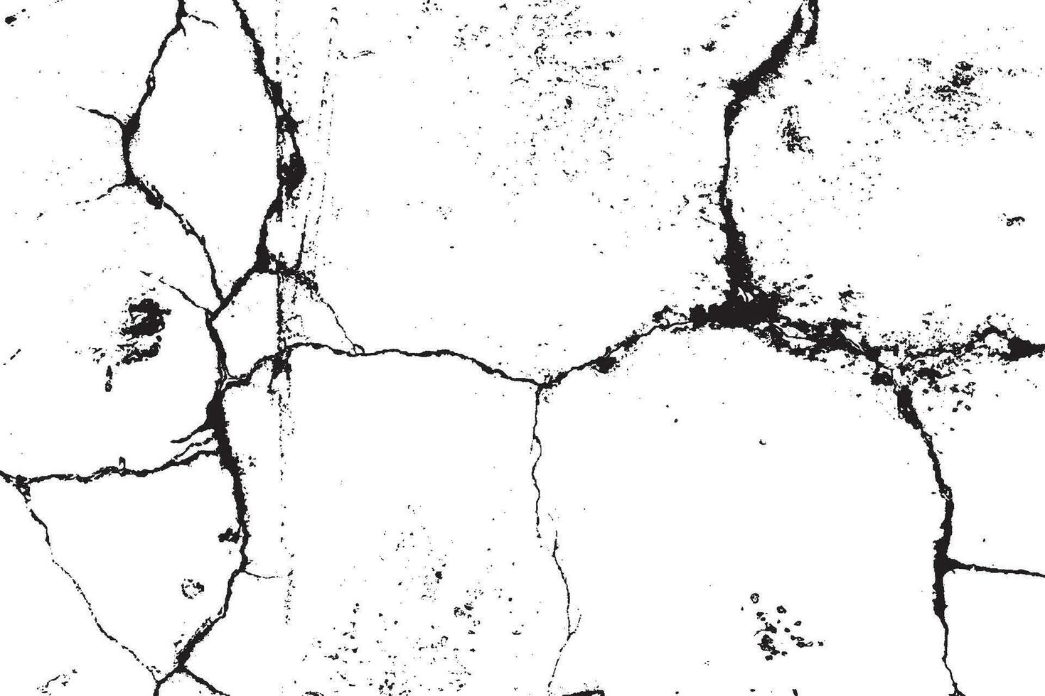 Grunge Texture Vector Black And White Old Weathered Paint Cracked Cracks Surface Background