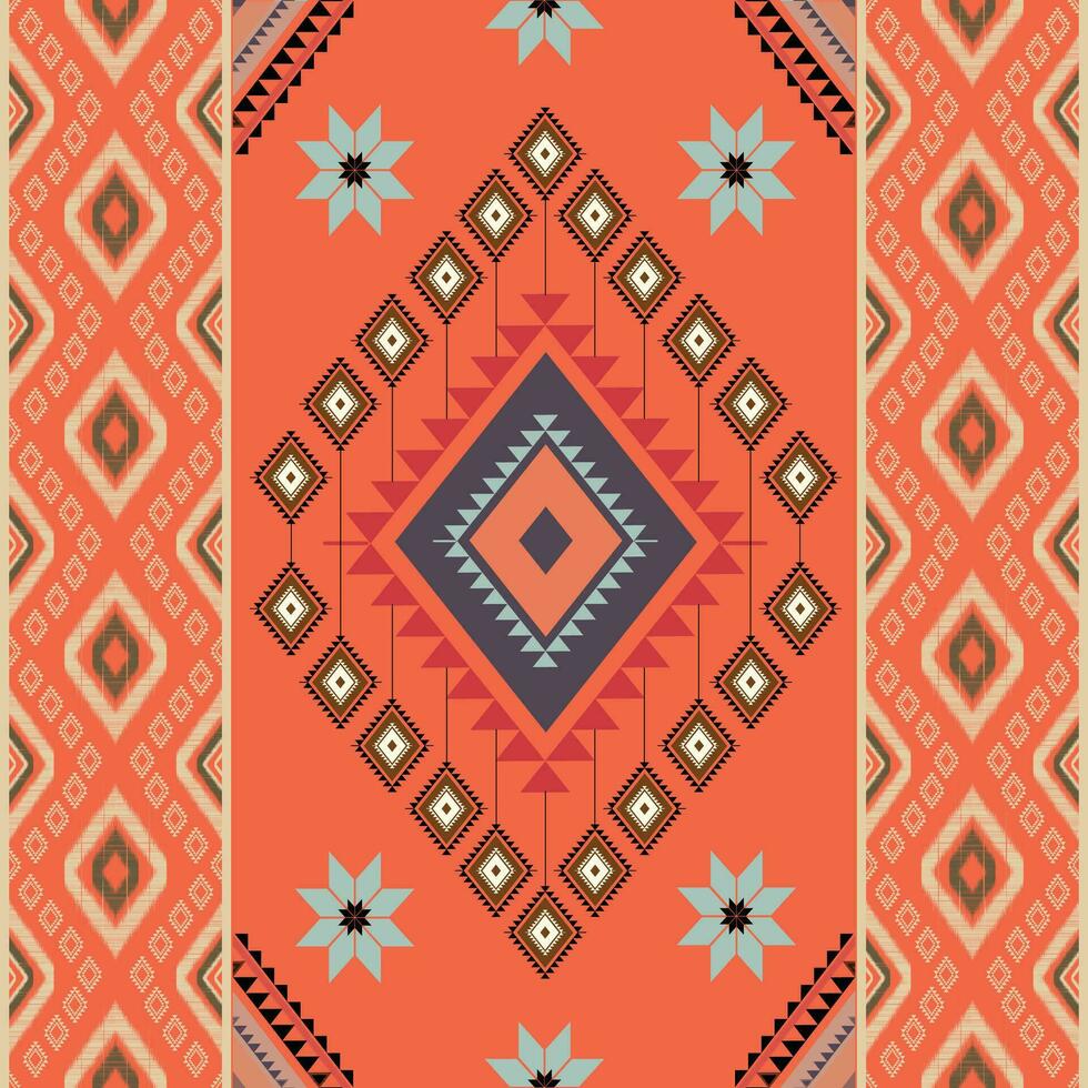 geométrico étnico patrones. americano, africano, occidental, azteca, motivo navajo, y bohemio modelo estilos. diseñado para fondo, papel tapiz, impresión, alfombra, envoltura, azulejo, salón, batik.vector ilustración vector