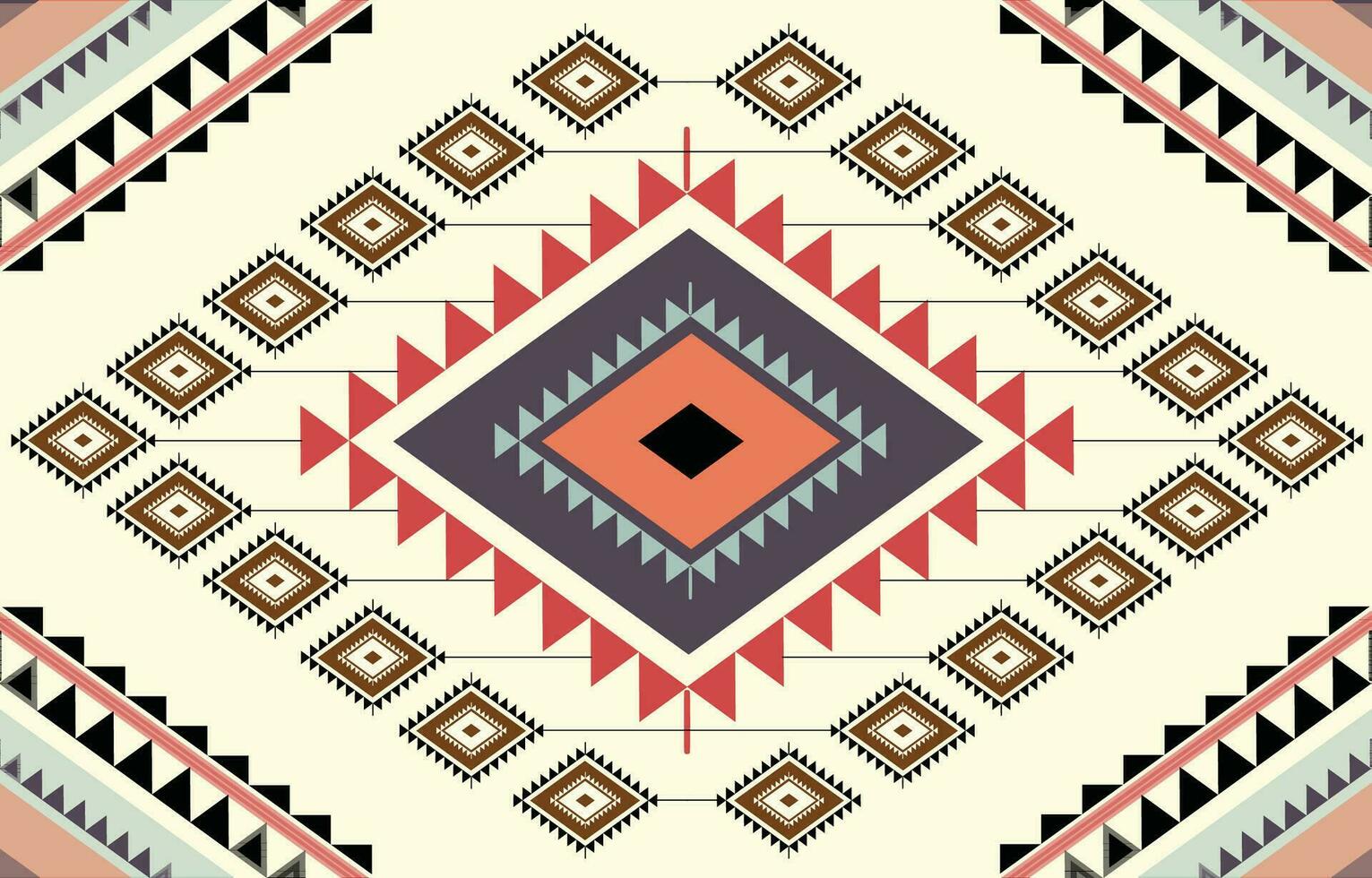 Geometric Ethnic Patterns. American, African,Western, Aztec, motif striped, and bohemian pattern styles. designed for background,wallpaper,print, carpet,wrapping,tile,salong, batik.vector illustration vector
