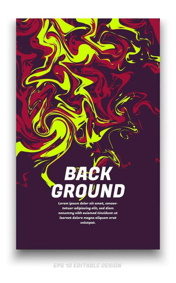 Abstract grunge background cover design with brush strokes concept. Design element for posters, magazines, book covers, brochure template, flyer, presentation. vector