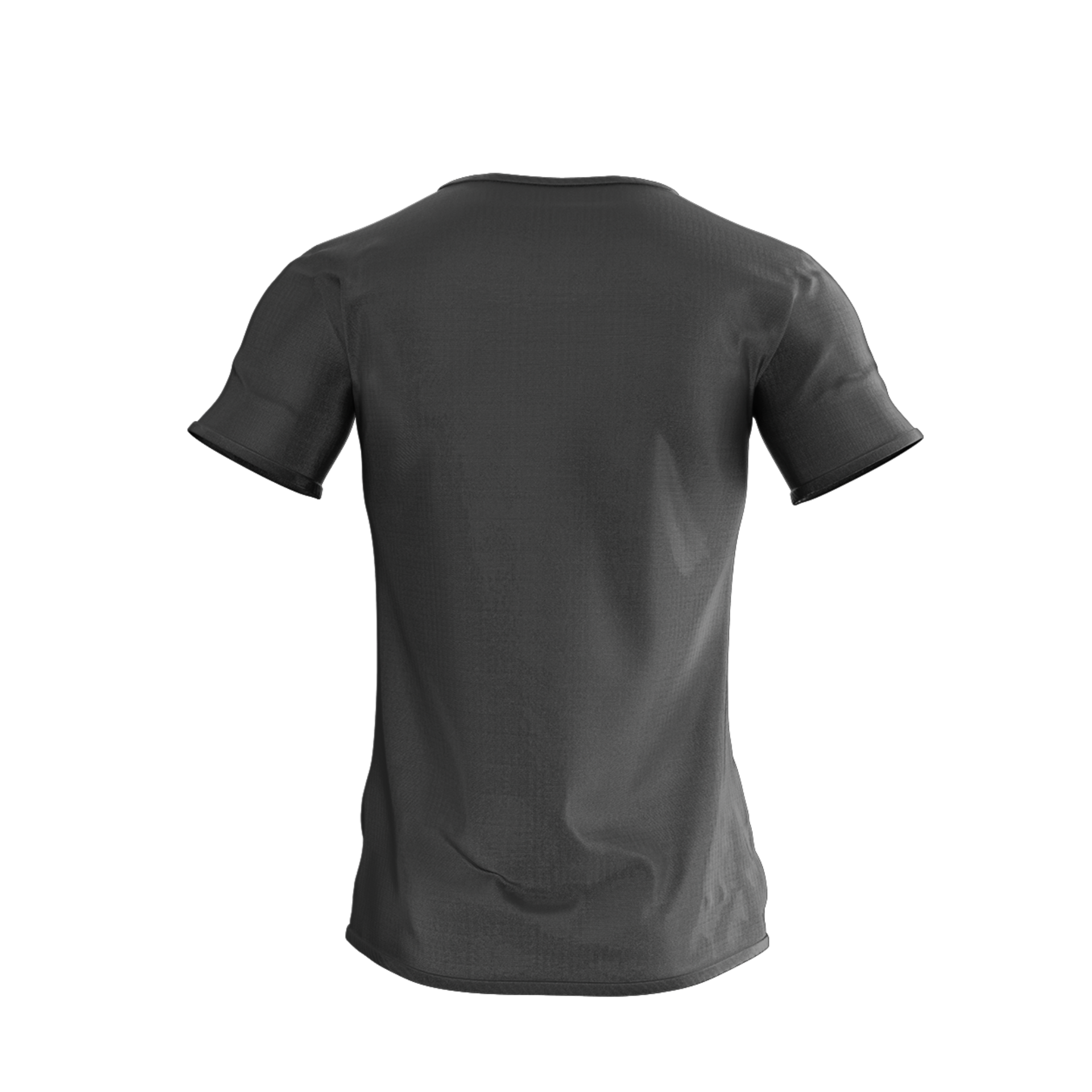 Black mockup t-shirt 24776238 PNG