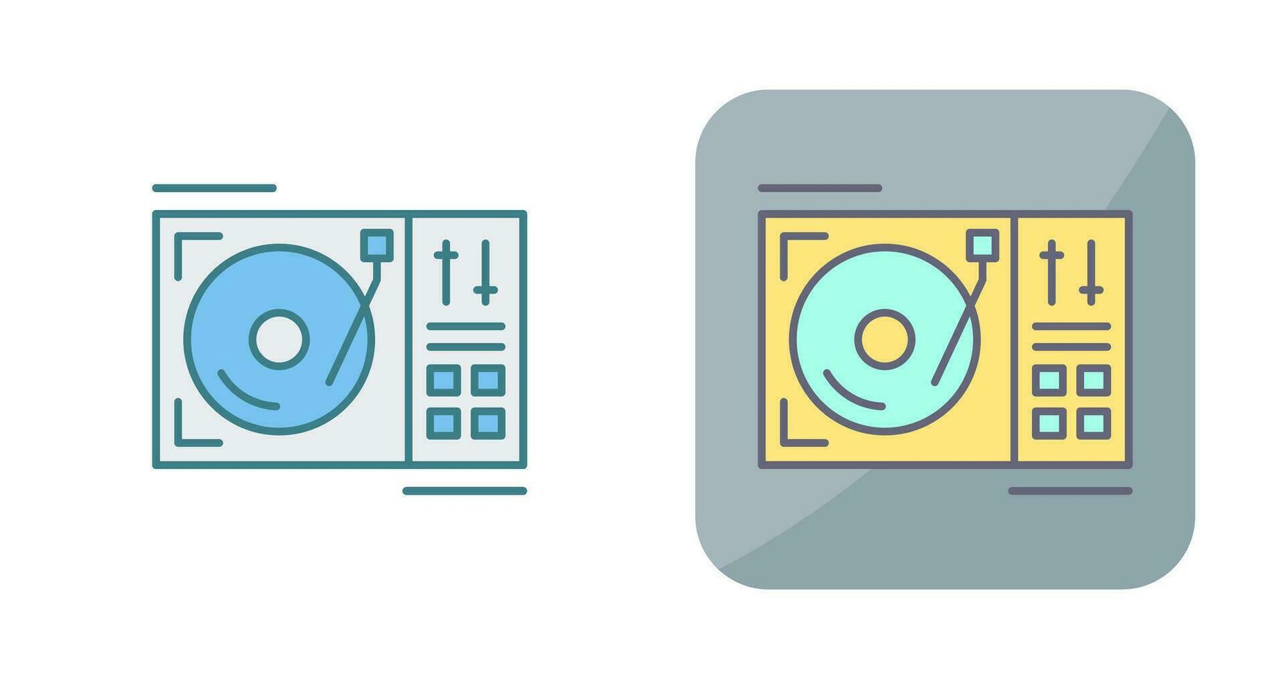 Turntable Vector Icon
