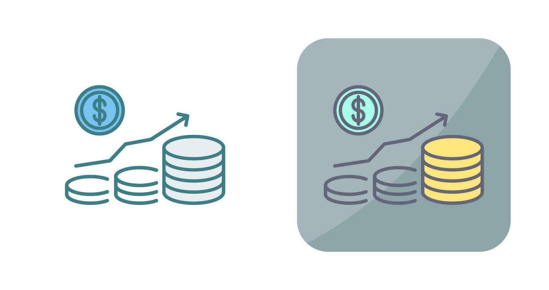 Money Growth Vector Icon