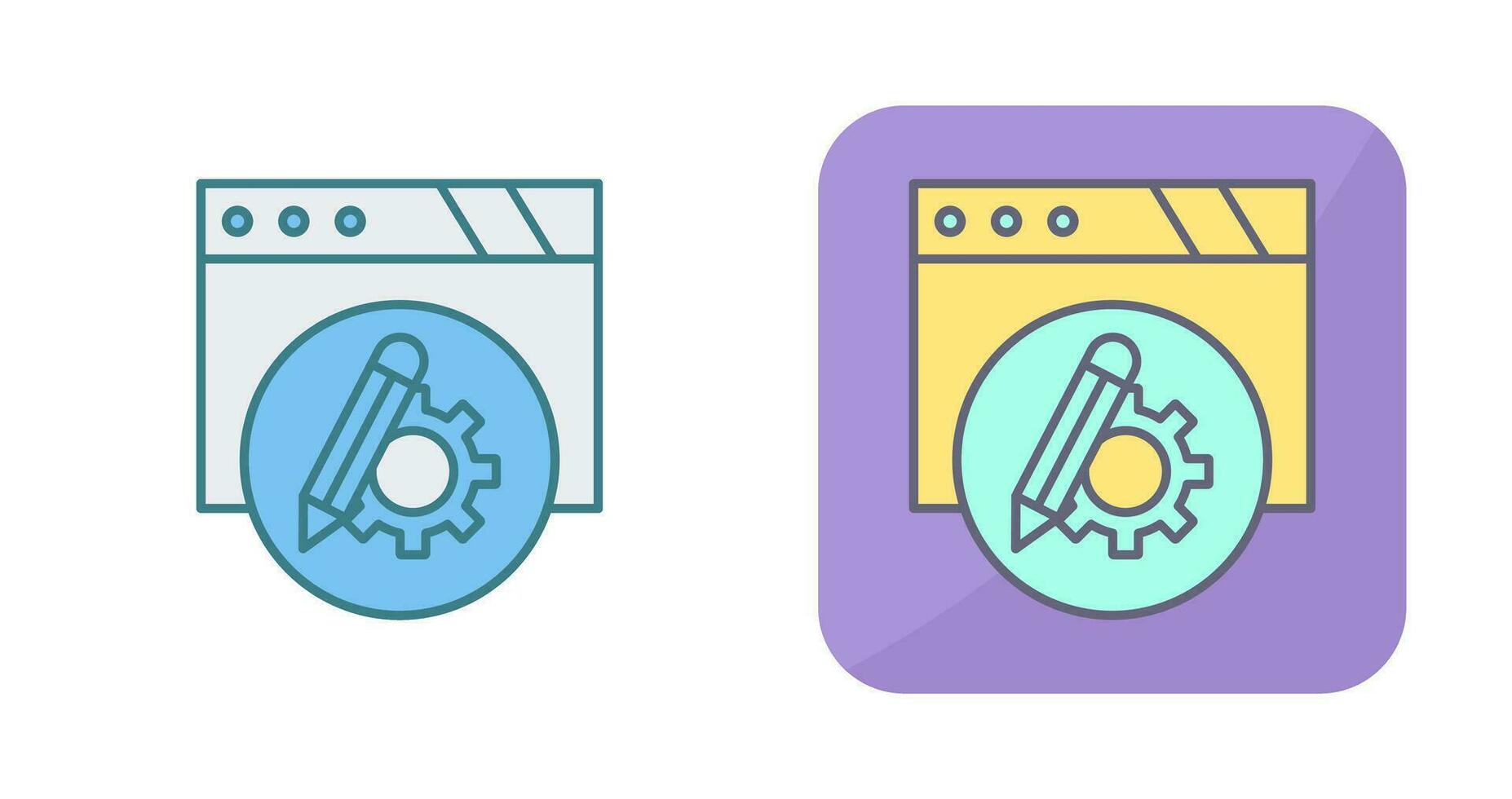 icono de vector de configuración