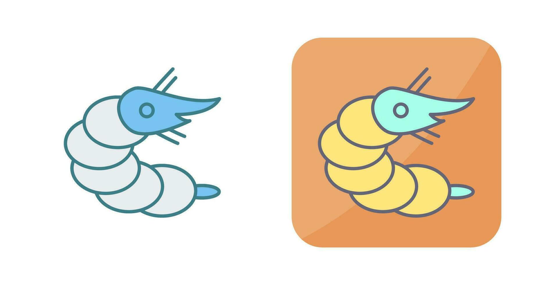 Shrimp Vector Icon