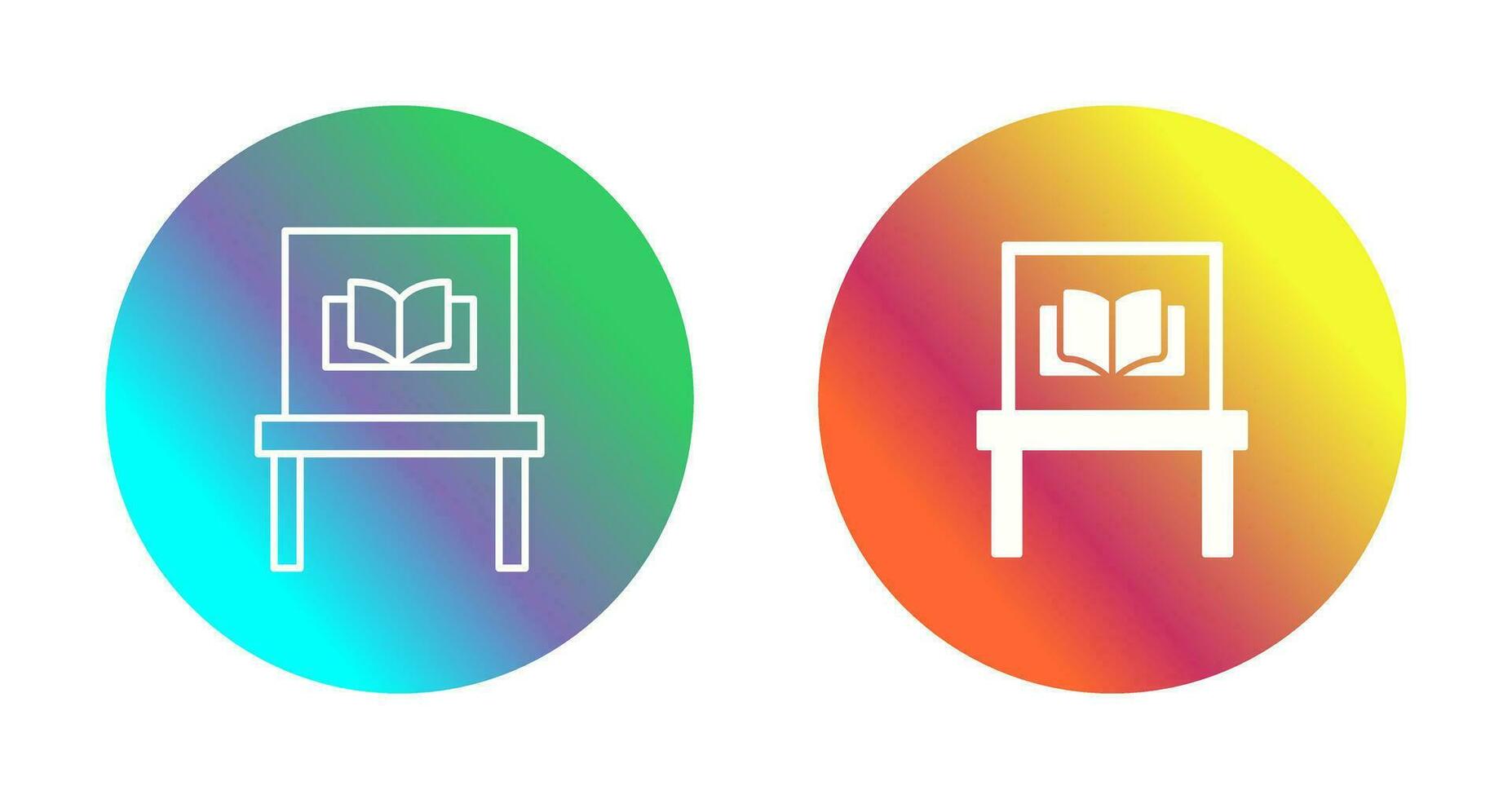 Ancient Book Exhibit Vector Icon