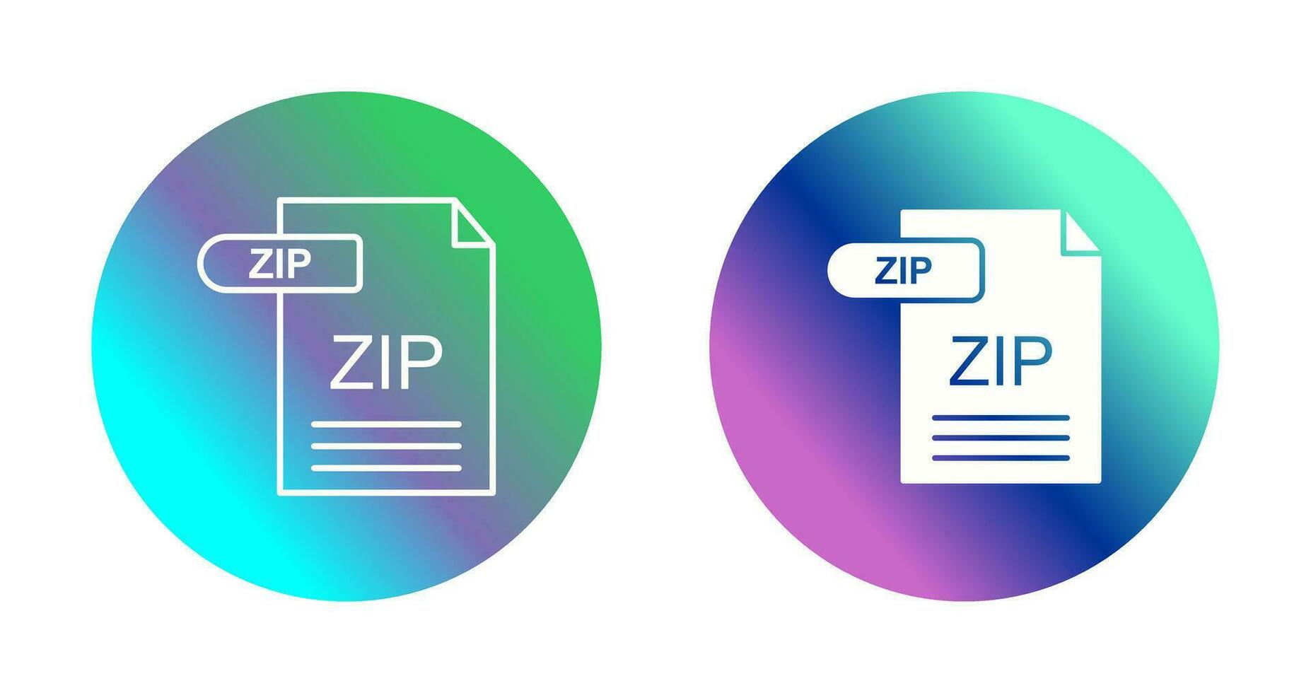 ZIP Vector Icon