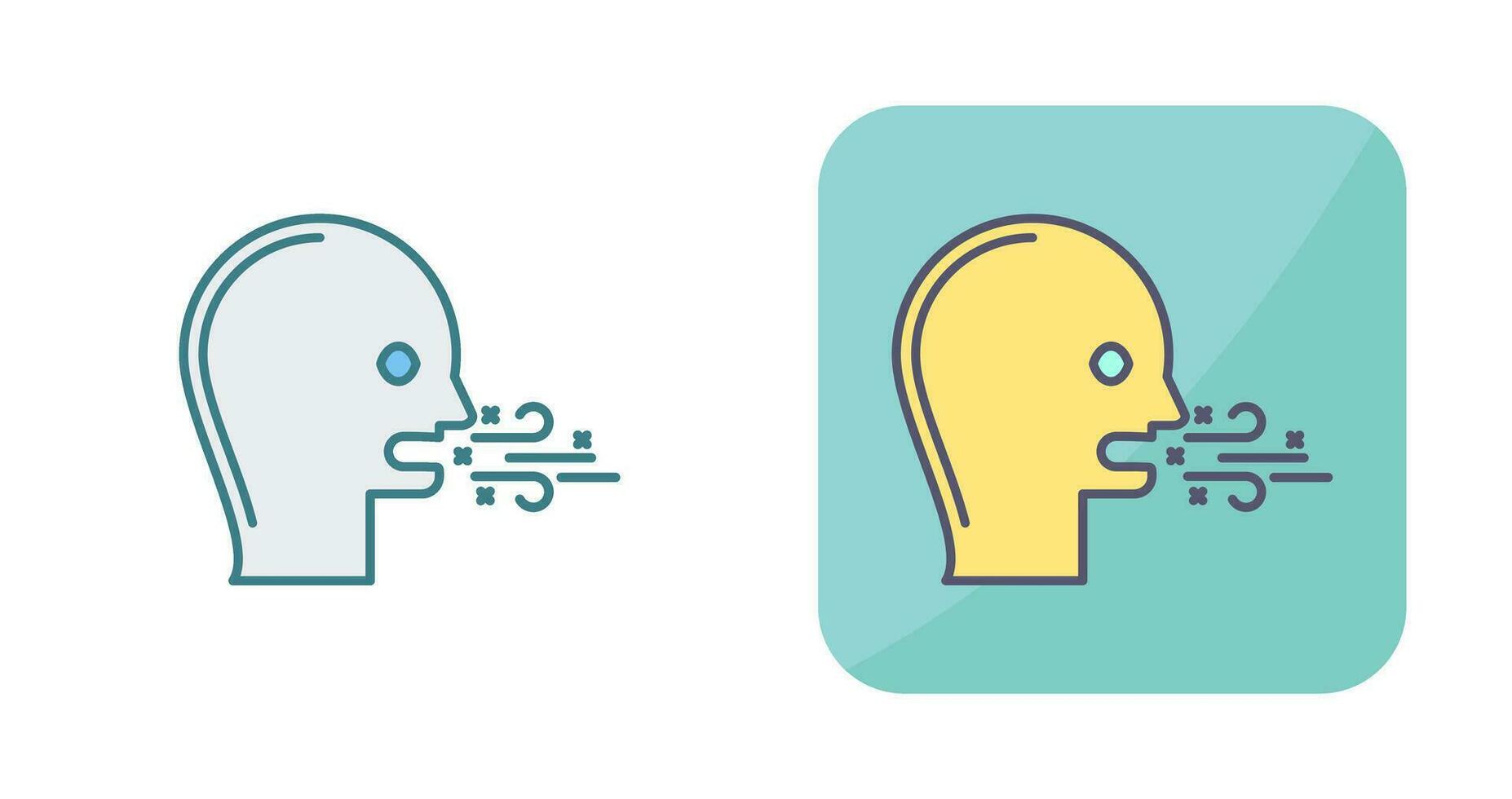 Bad Breath Vector Icon