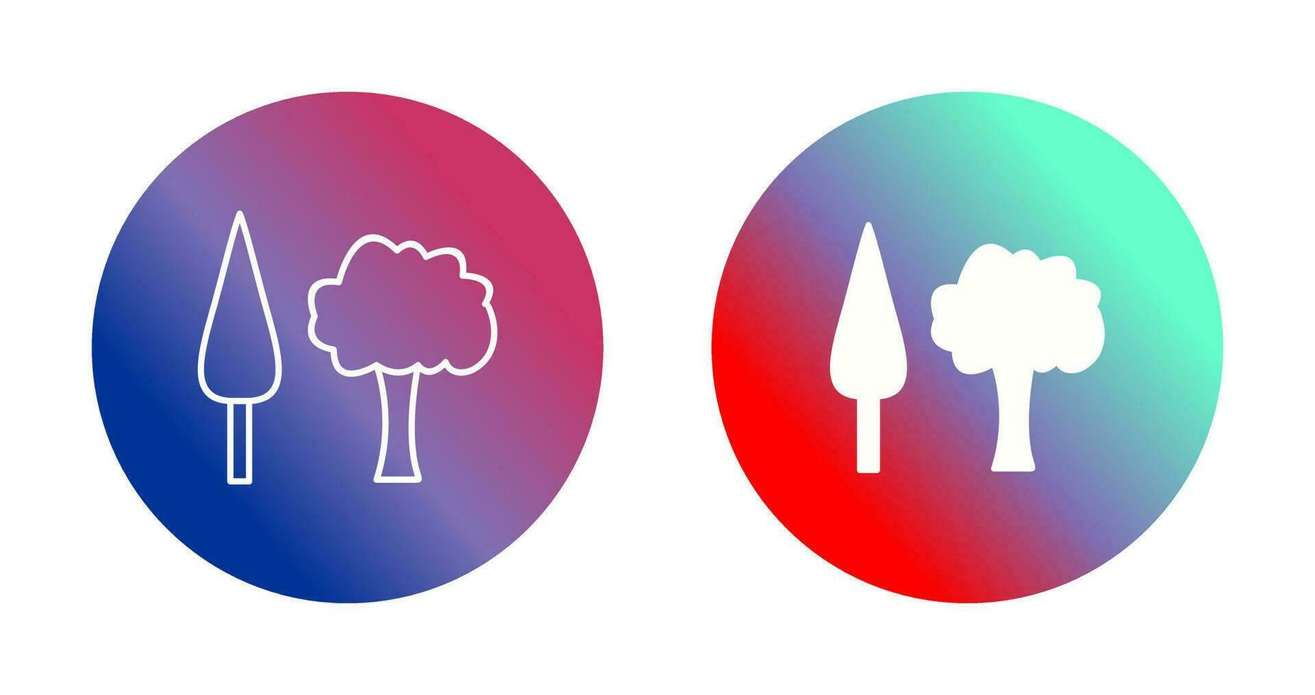Trees Vector Icon