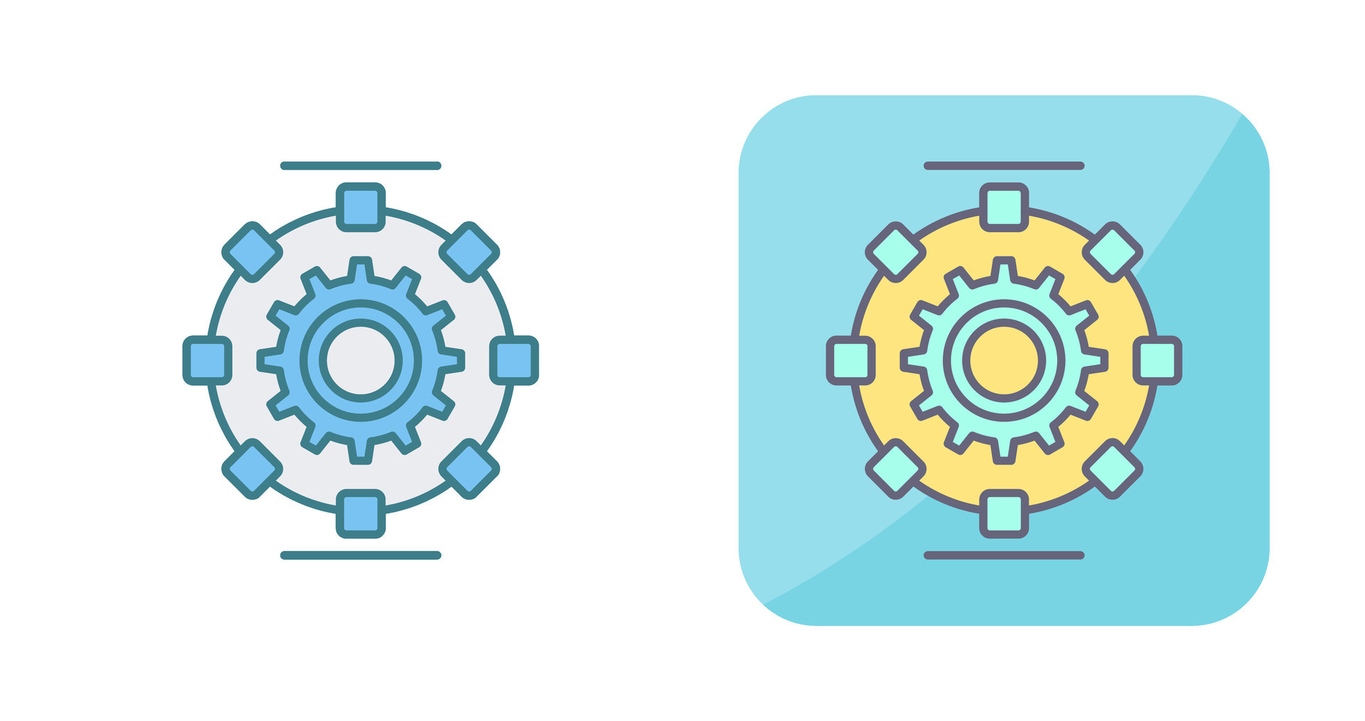 Automated Process Vector Icon 24776901 Vector Art at Vecteezy