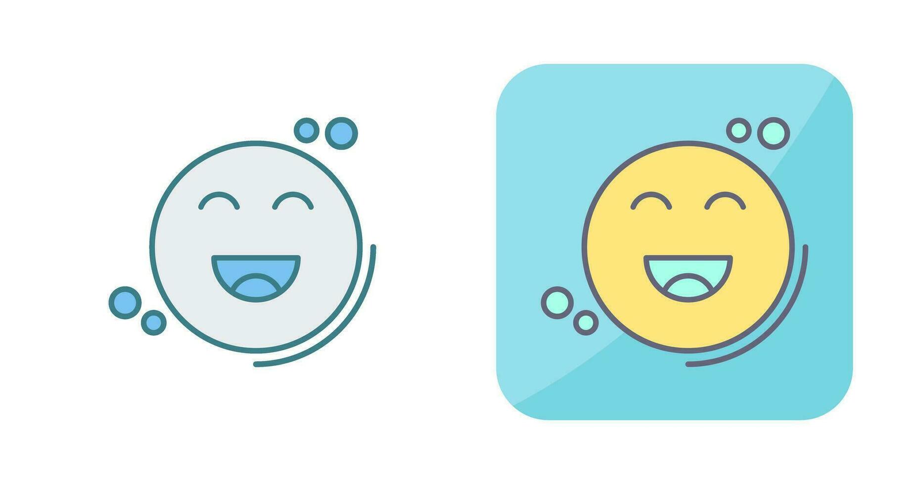 Happiness Vector Icon