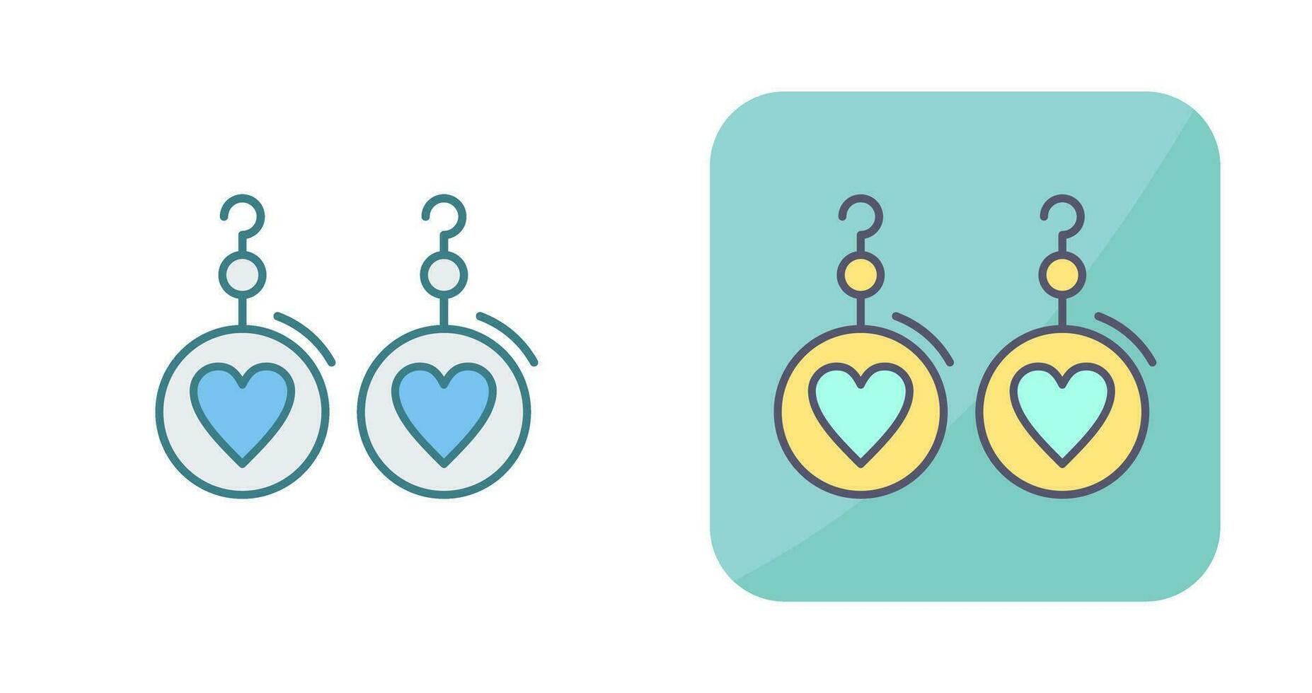 Earrings Vector Icon