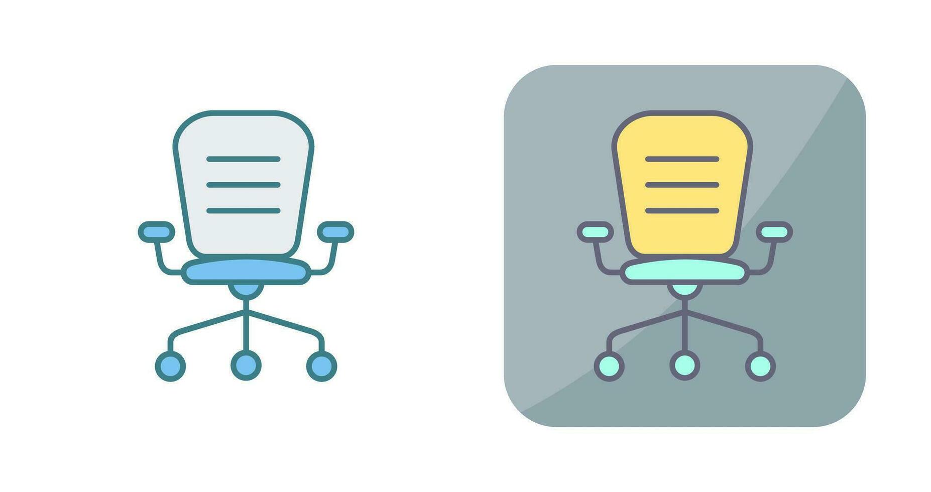 Office Chair Vector Icon