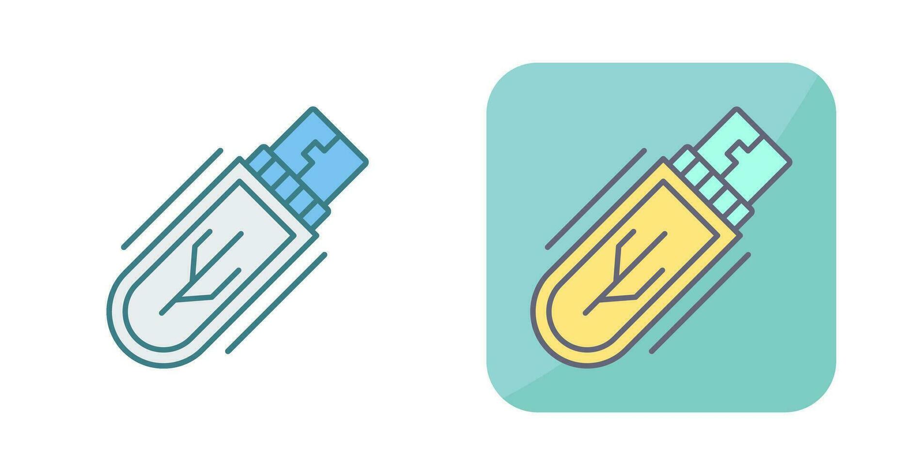 Usb Drive Vector Icon