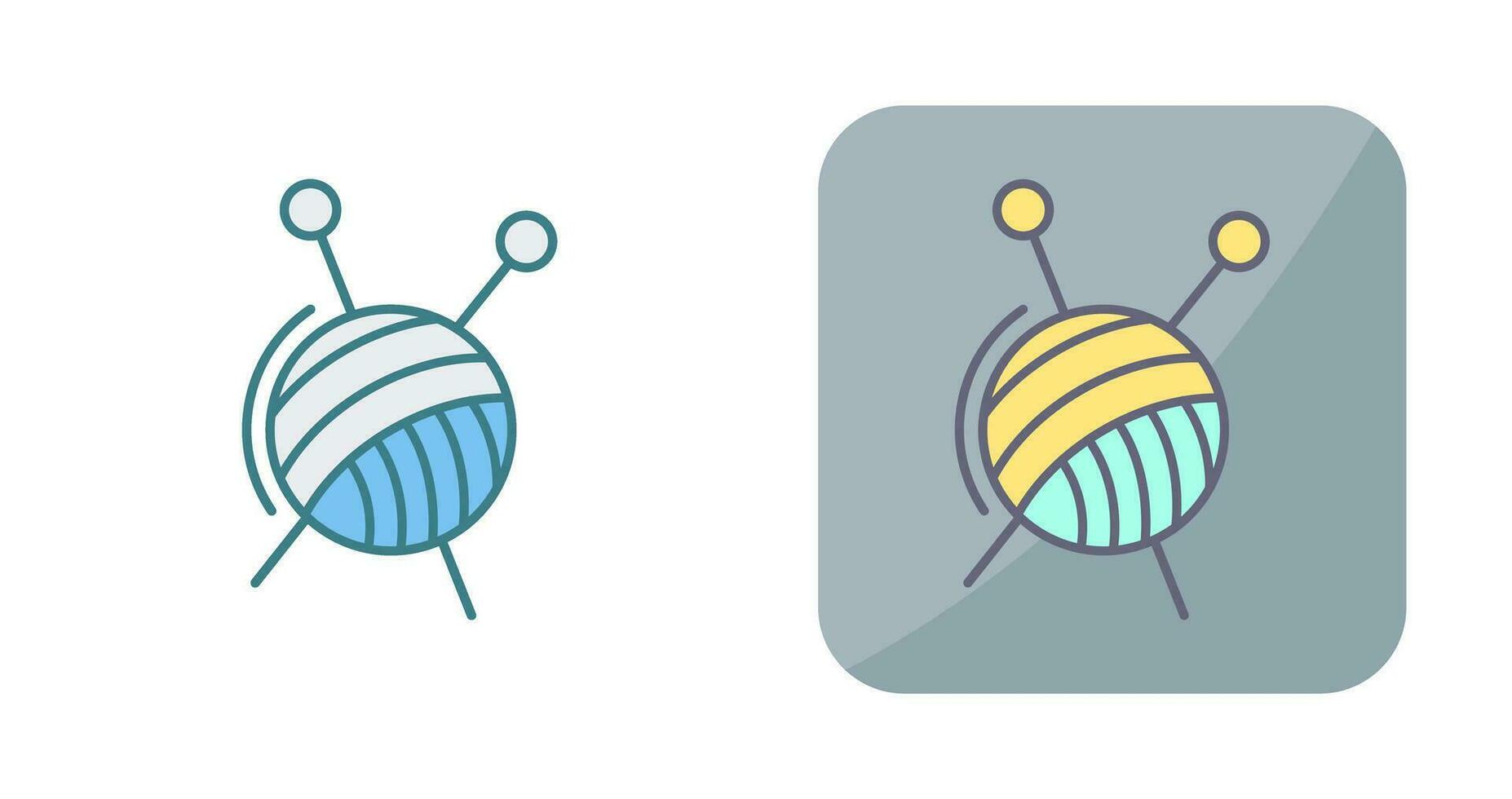Knitting Vector Icon