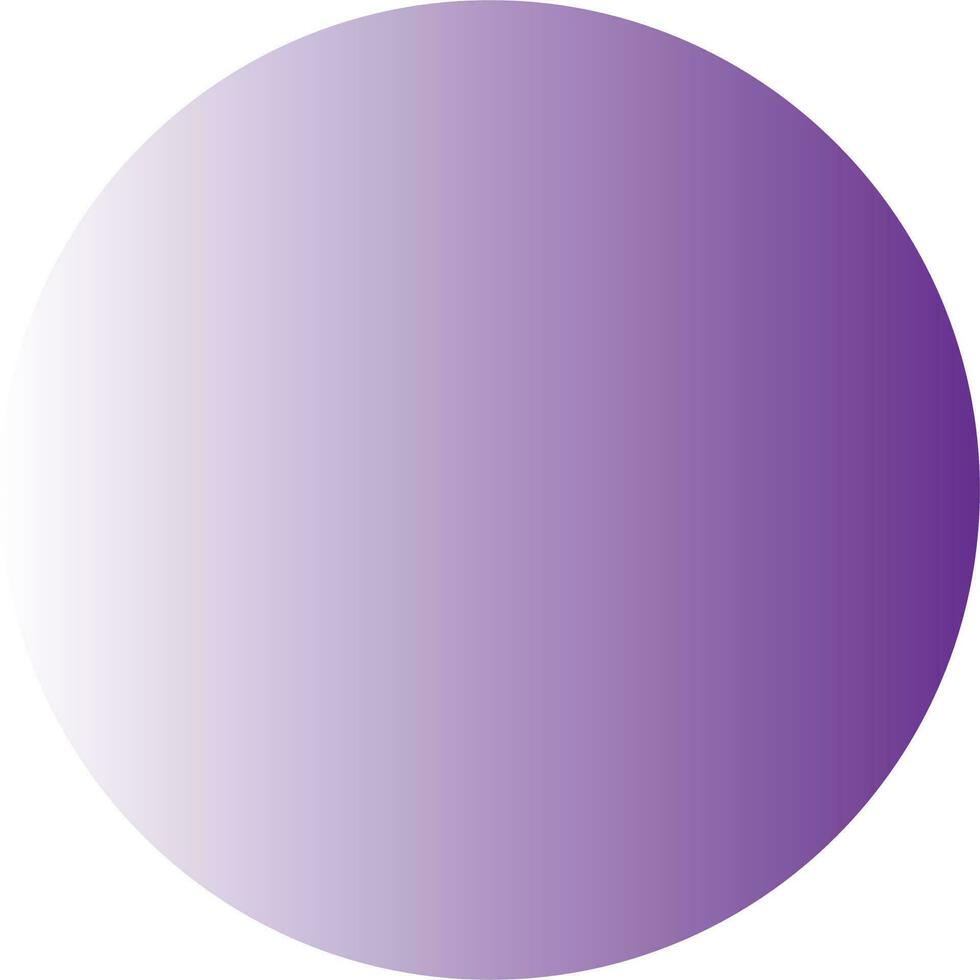 Purple and White Gradient Circle vector