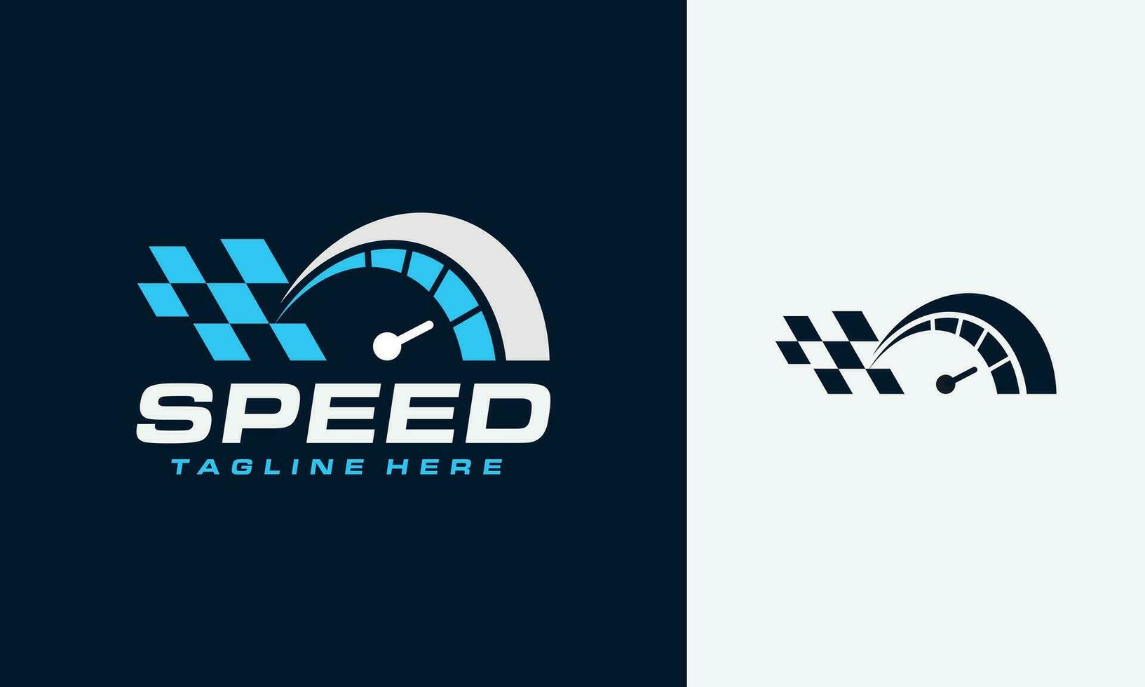 speedometer flag logo vector