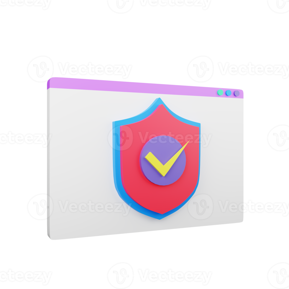 security service 3D icon png