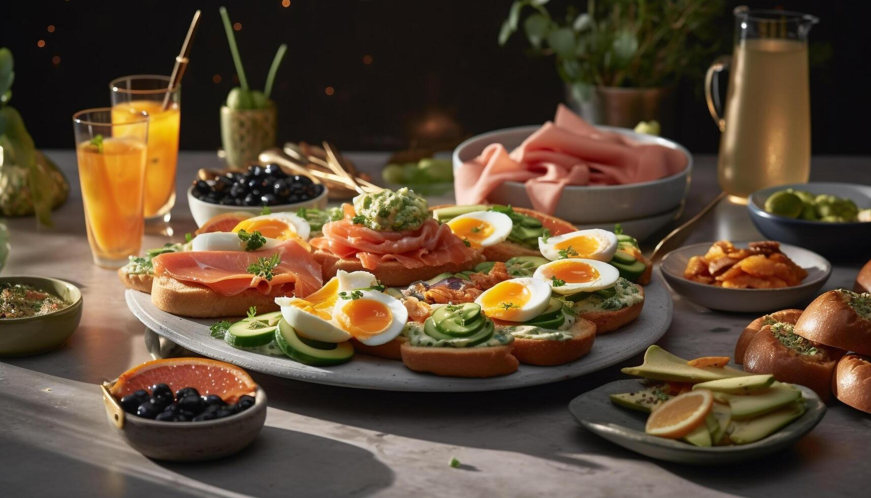 Brunch Buffet Stock Photos, Images and Backgrounds for Free Download