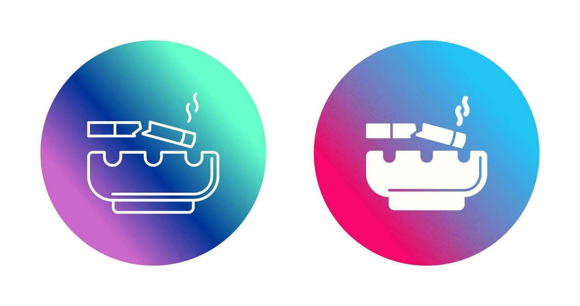 Broken Cigarette Vector Icon