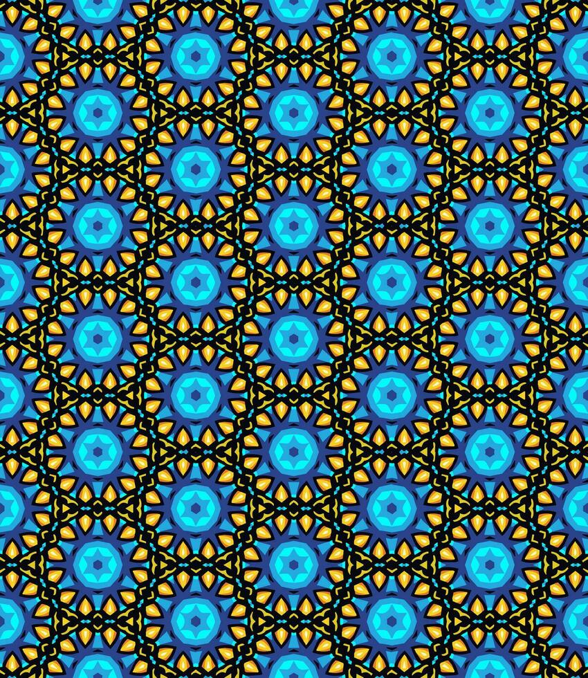 patrón abstracto sin costuras de varios colores. fondo y telón de fondo. multicolor colorido diseño ornamental. vector