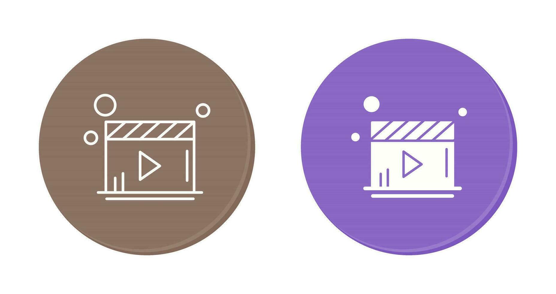 Video Player Vector Icon