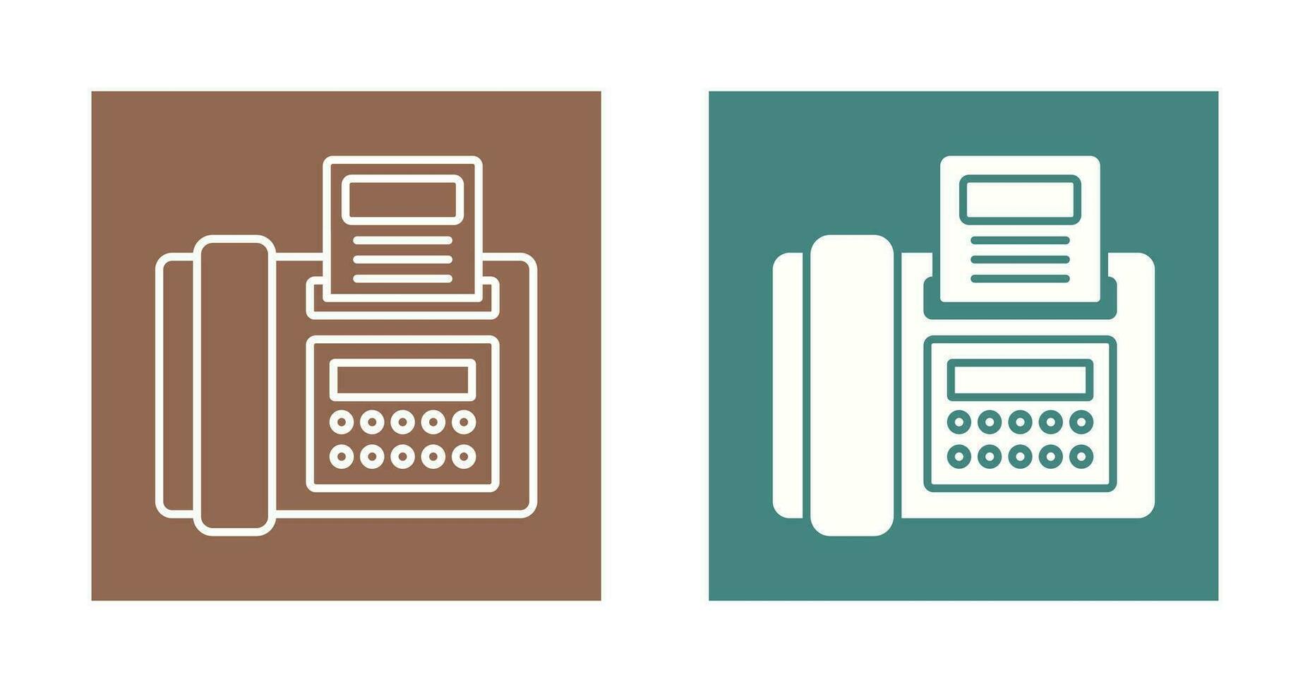 Fax Vector Icon