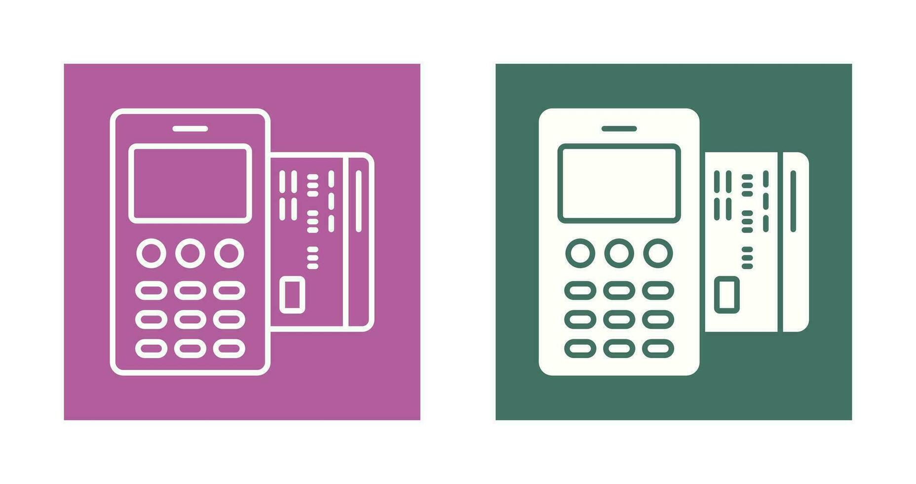 Card Machine Vector Icon