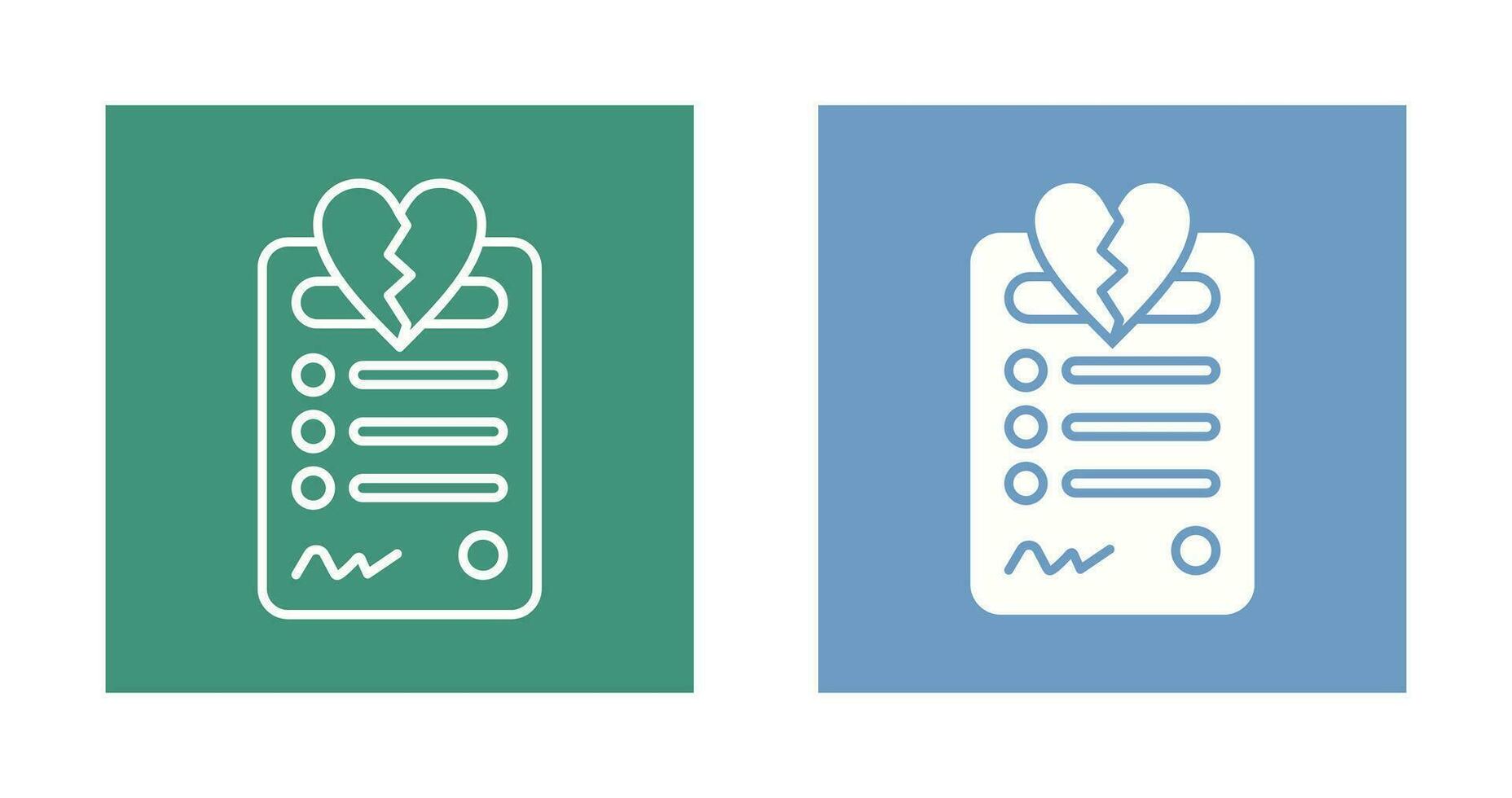 Divorce Vector Icon