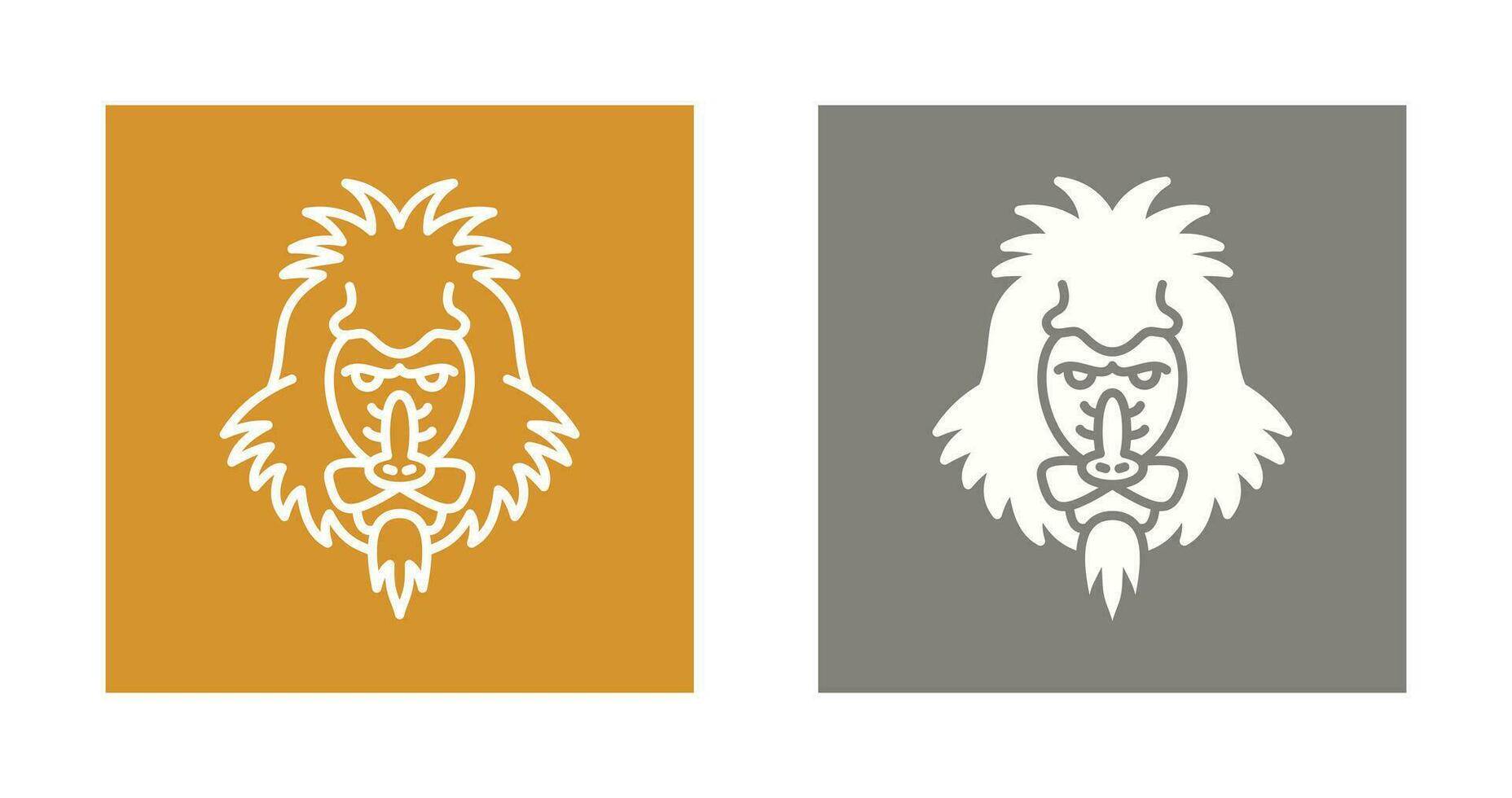 Mandrill Vector Icon