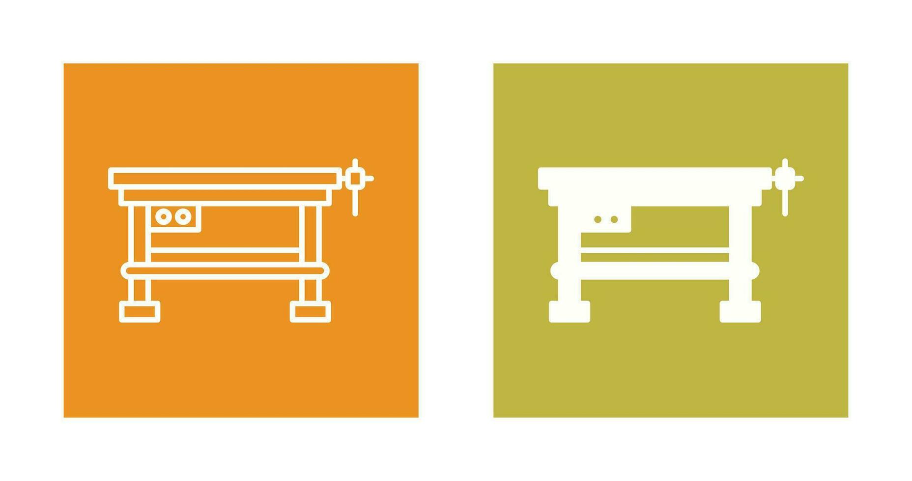 Work Bench Vector Icon